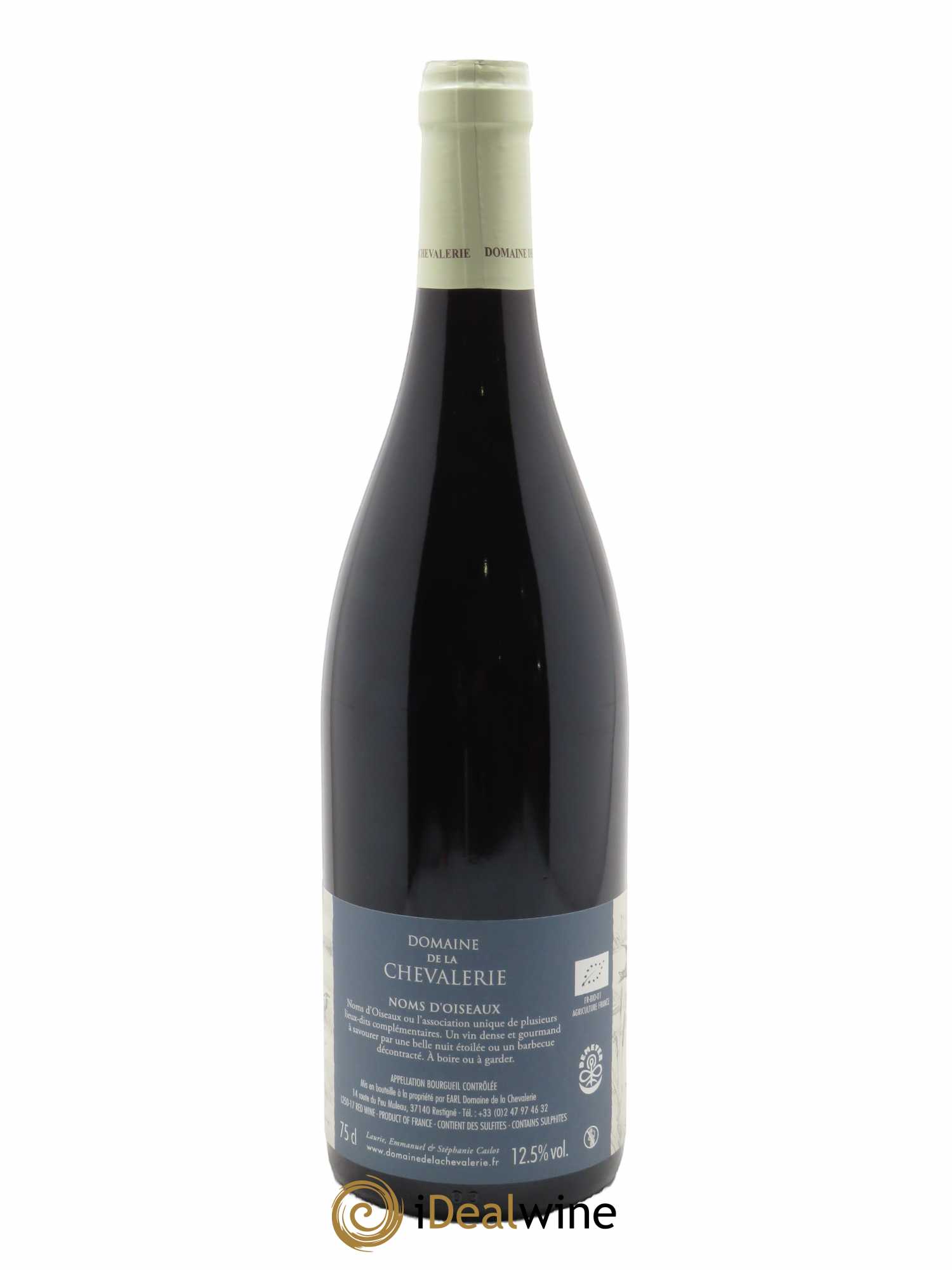 Bourgueil Noms d'Oiseaux Domaine de la Chevalerie 2017 - Lot of 1 bottle - 1