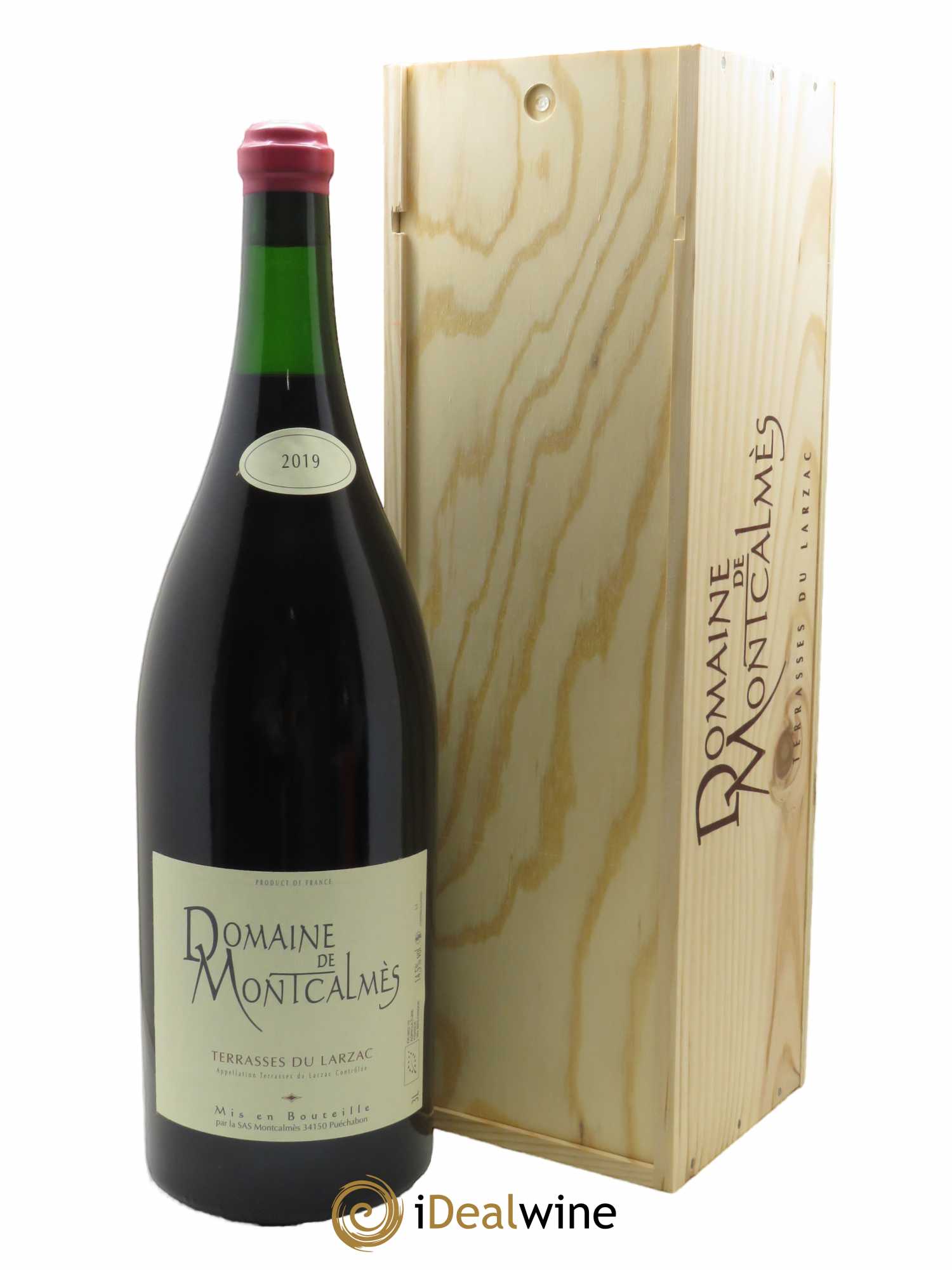 Terrasses du Larzac Domaine de Montcalmès Frédéric Pourtalié 2019 - Lot de 1 double magnum - 0