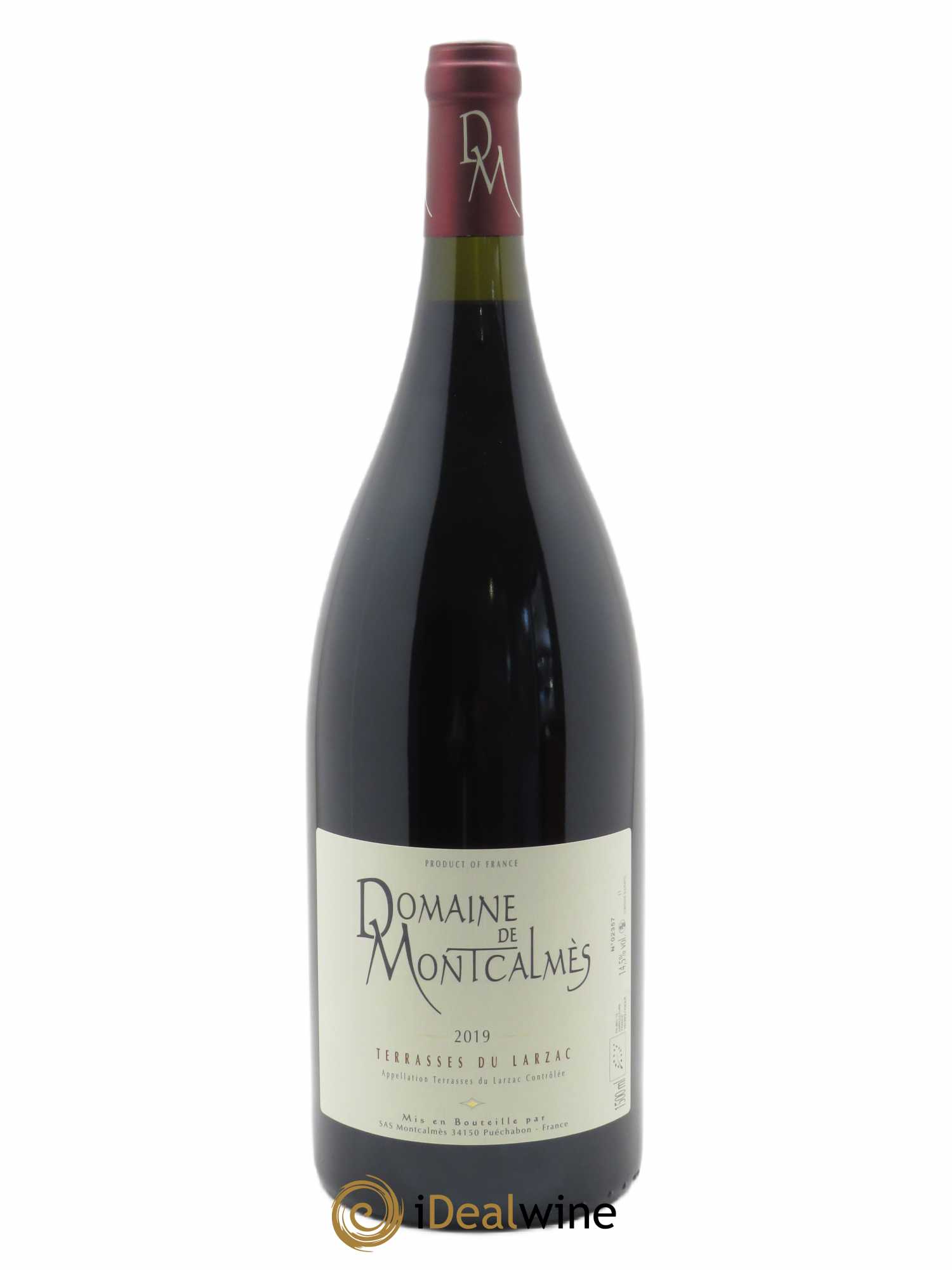 Terrasses du Larzac Domaine de Montcalmès Frédéric Pourtalié 2019 - Lot de 1 magnum - 0