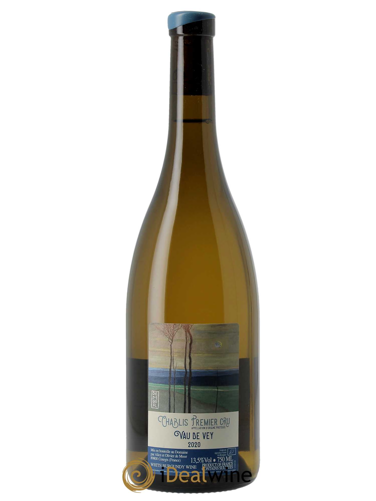 Chablis 1er Cru Vau de Vey Alice et Olivier De Moor 2020 - Lot de 1 bouteille - 0