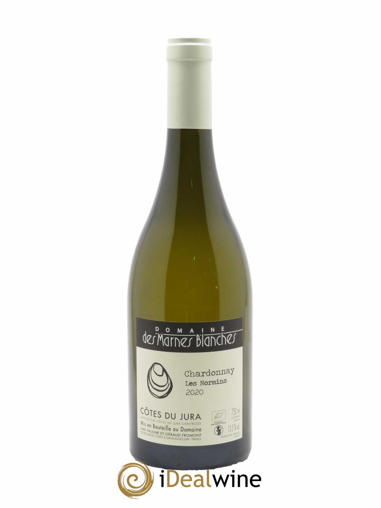 Côtes du Jura Les Normins Chardonnay Marnes Blanches (Domaine des) 2020 - Lot of 1 bottle - 0