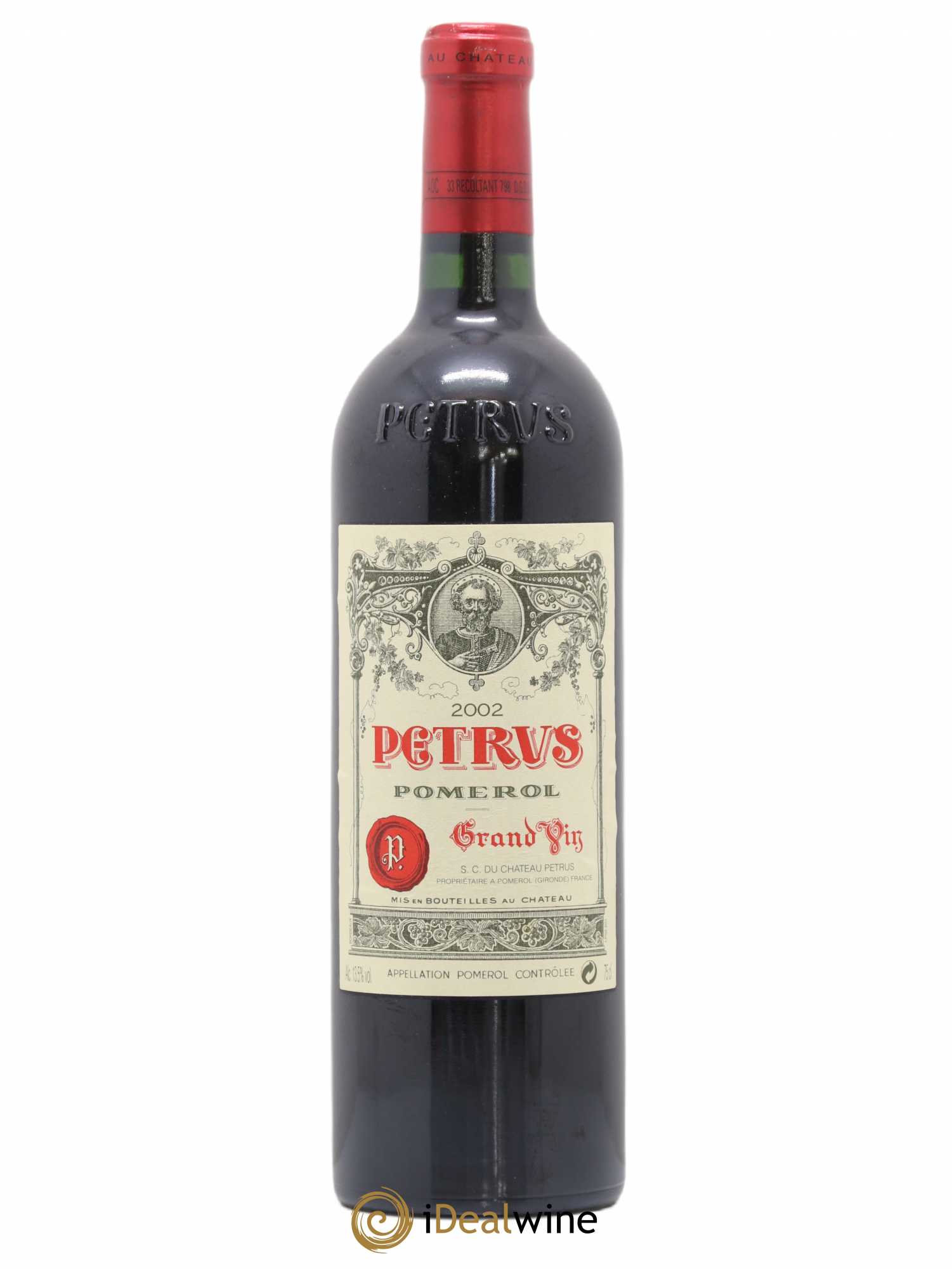 Petrus 2002 - Lot de 1 bouteille - 0