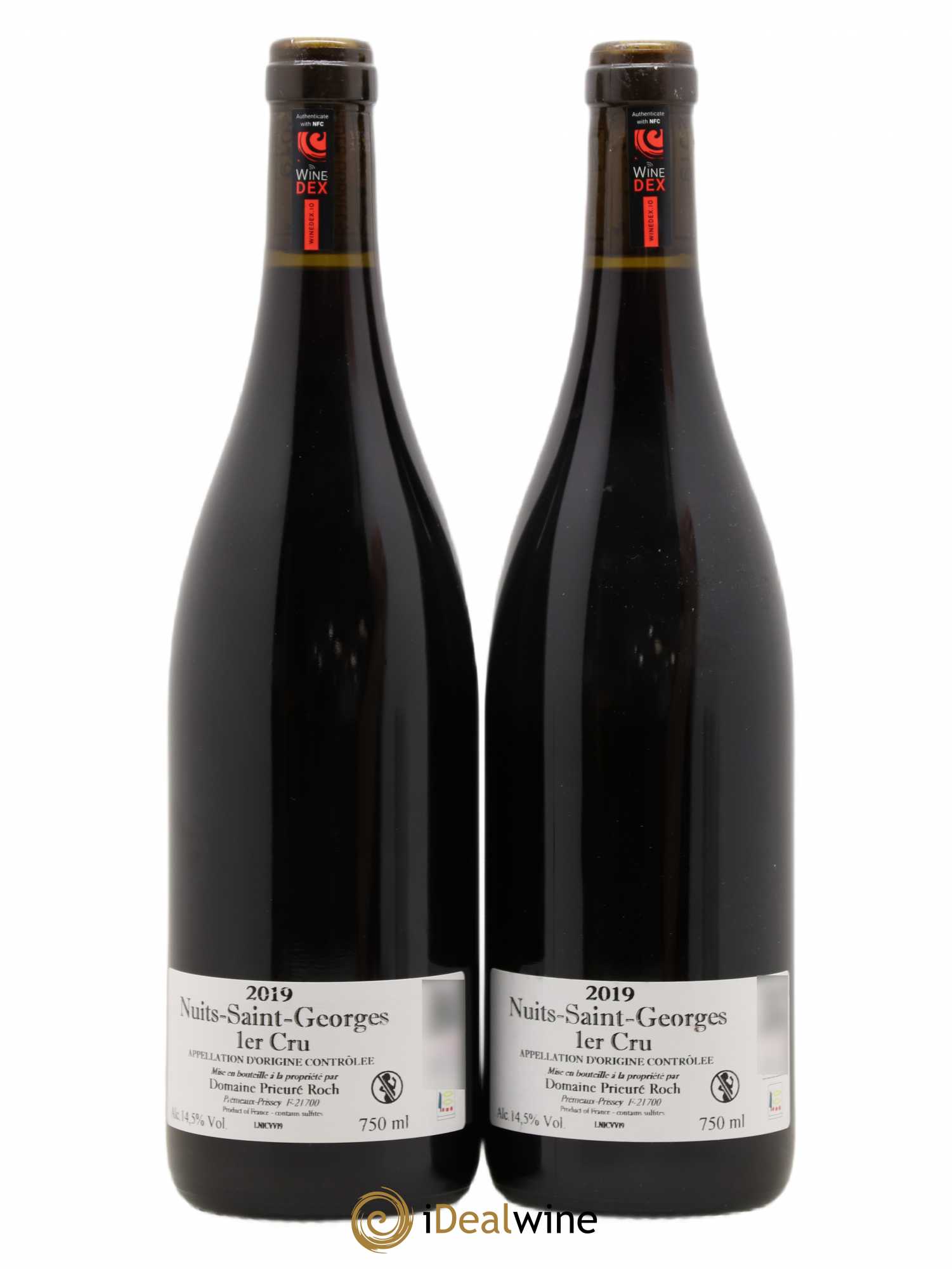 Nuits-Saint-Georges 1er Cru Vieilles Vignes Prieuré Roch 2019 - Lot de 2 bouteilles - 1