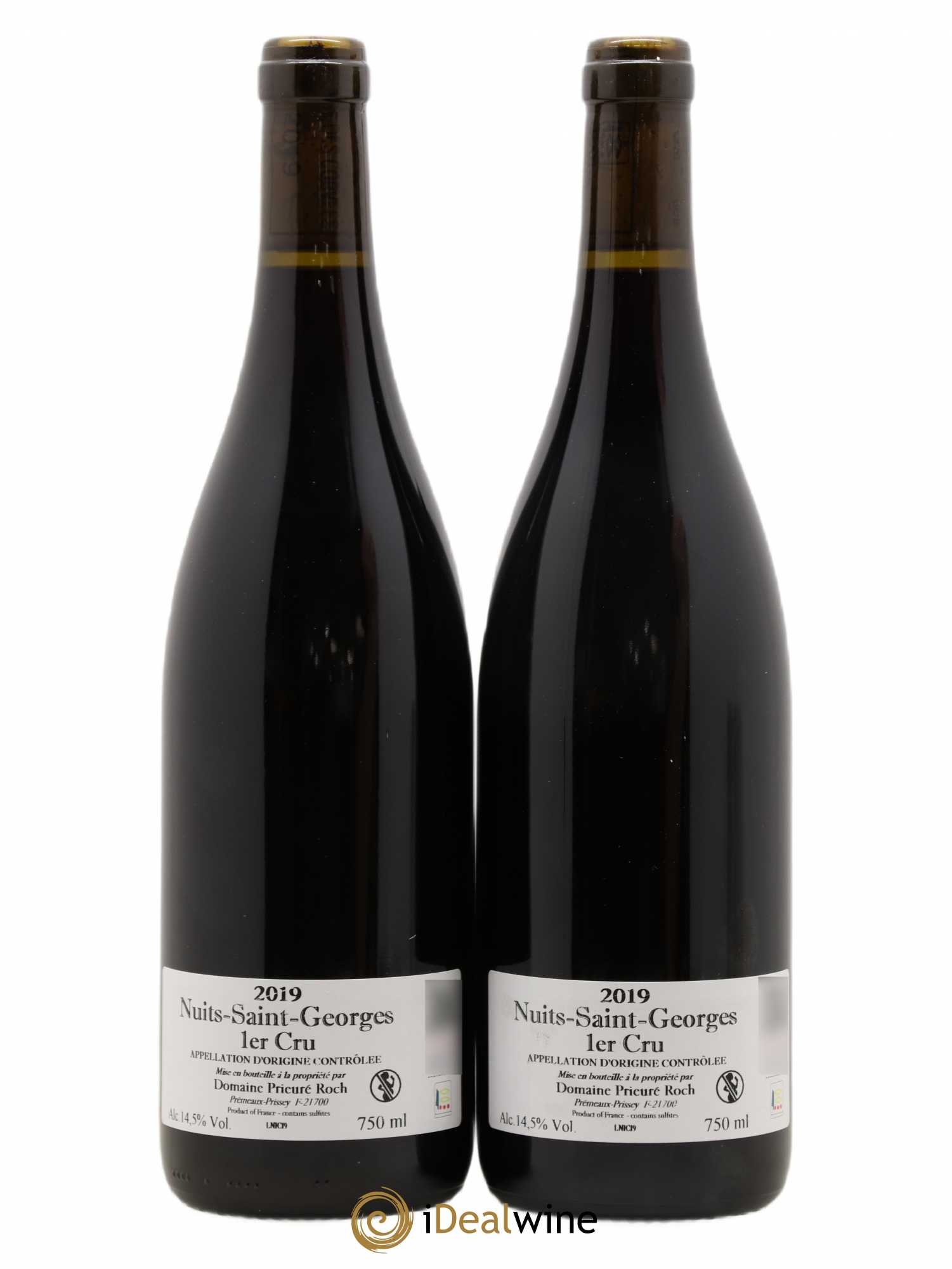Nuits-Saint-Georges 1er Cru Prieuré Roch 2019 - Lot de 2 bouteilles - 1