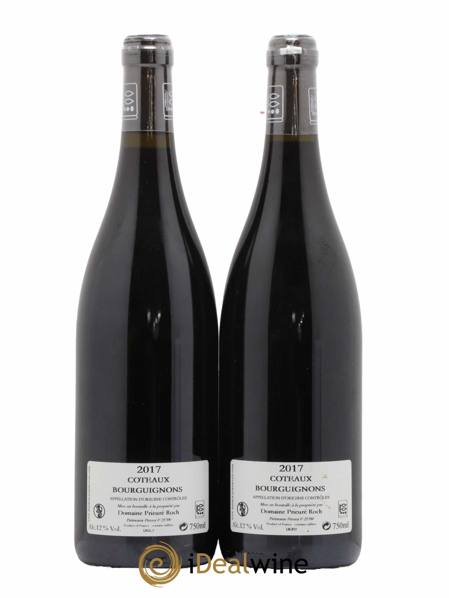 Coteaux Bourguignons Prieuré Roch 2017 - Lot de 2 bouteilles - 1
