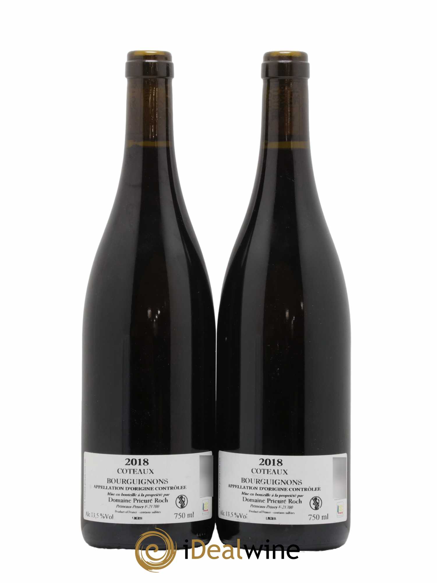 Coteaux Bourguignons Prieuré Roch 2018 - Lot de 2 bouteilles - 1