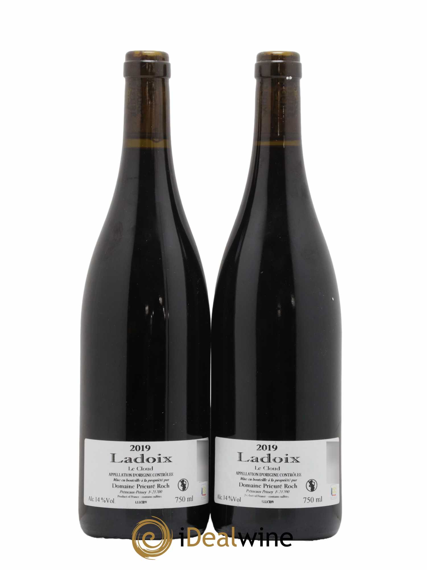 Ladoix Le Cloud Prieuré Roch 2019 - Posten von 2 Flaschen - 1