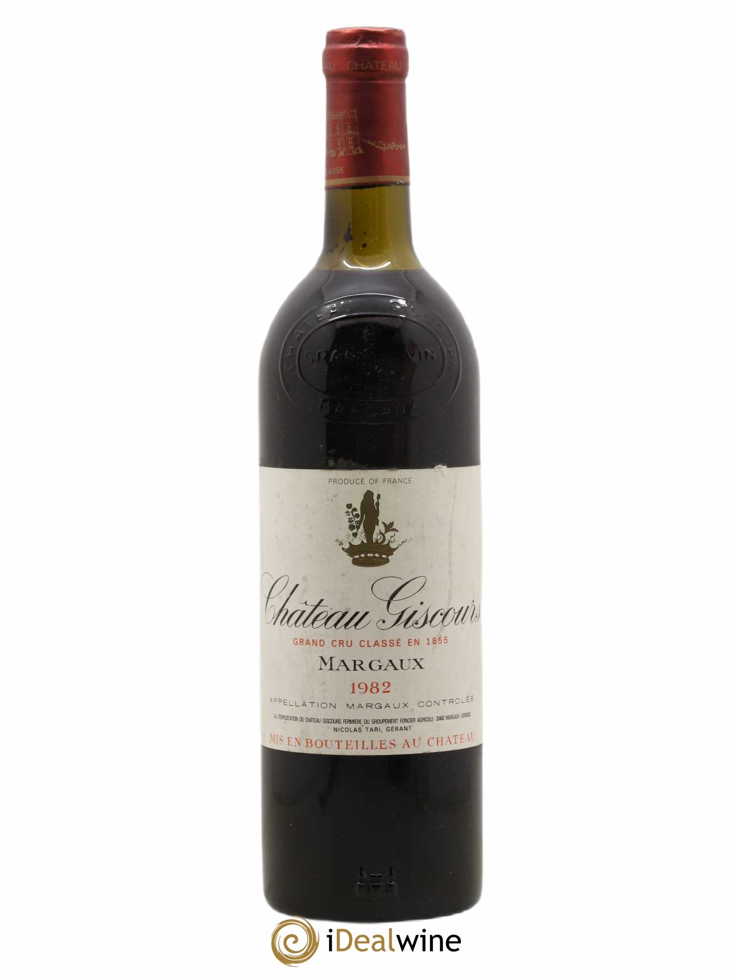Château Giscours 3ème Grand Cru Classé 1982 - Lot de 1 bouteille - 0