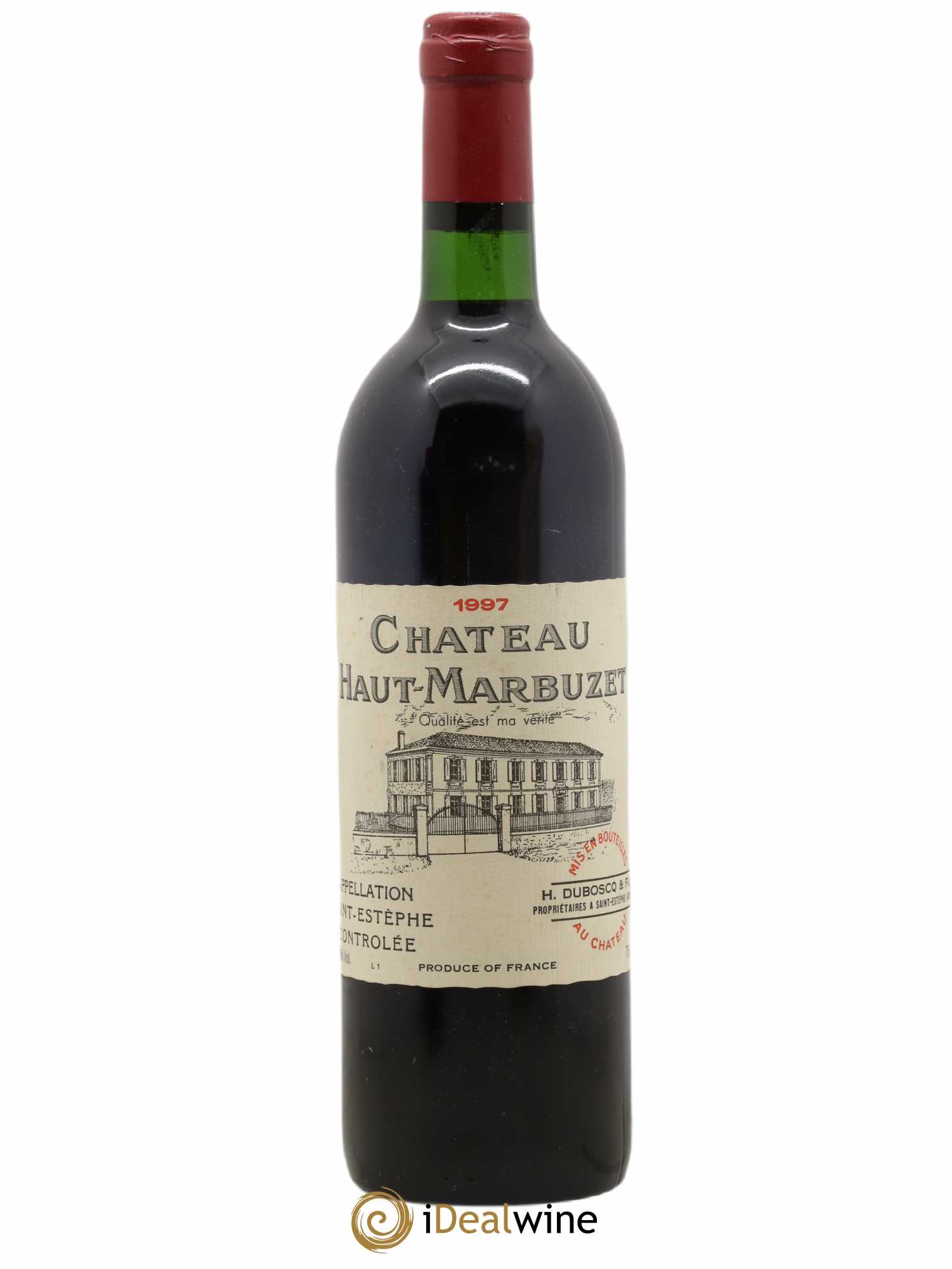 Château Haut Marbuzet 1997 - Lot de 1 bouteille - 0