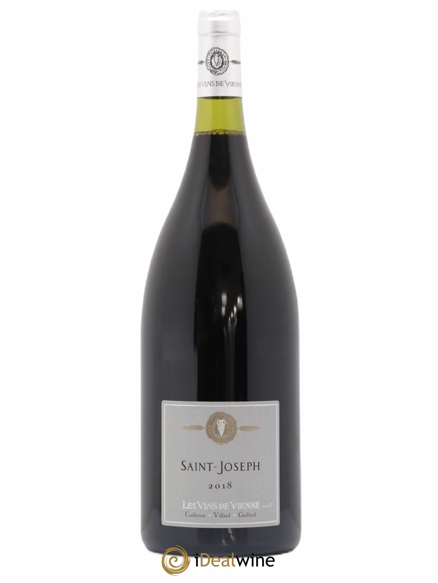 Saint-Joseph Les vins de Vienne Villard Gaillard Cuilleron 2018 - Posten von 1 Magnum - 0