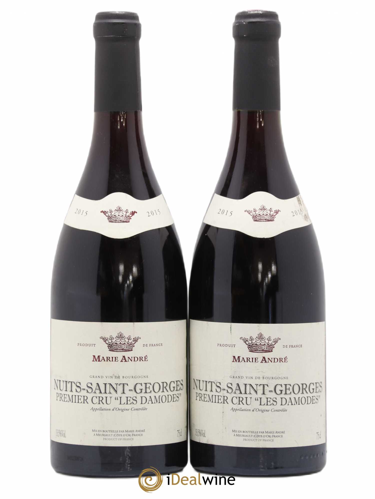 Nuits-Saint-Georges 1er Cru Les Damodes Marie André 2015 - Lot de 2 bouteilles - 0