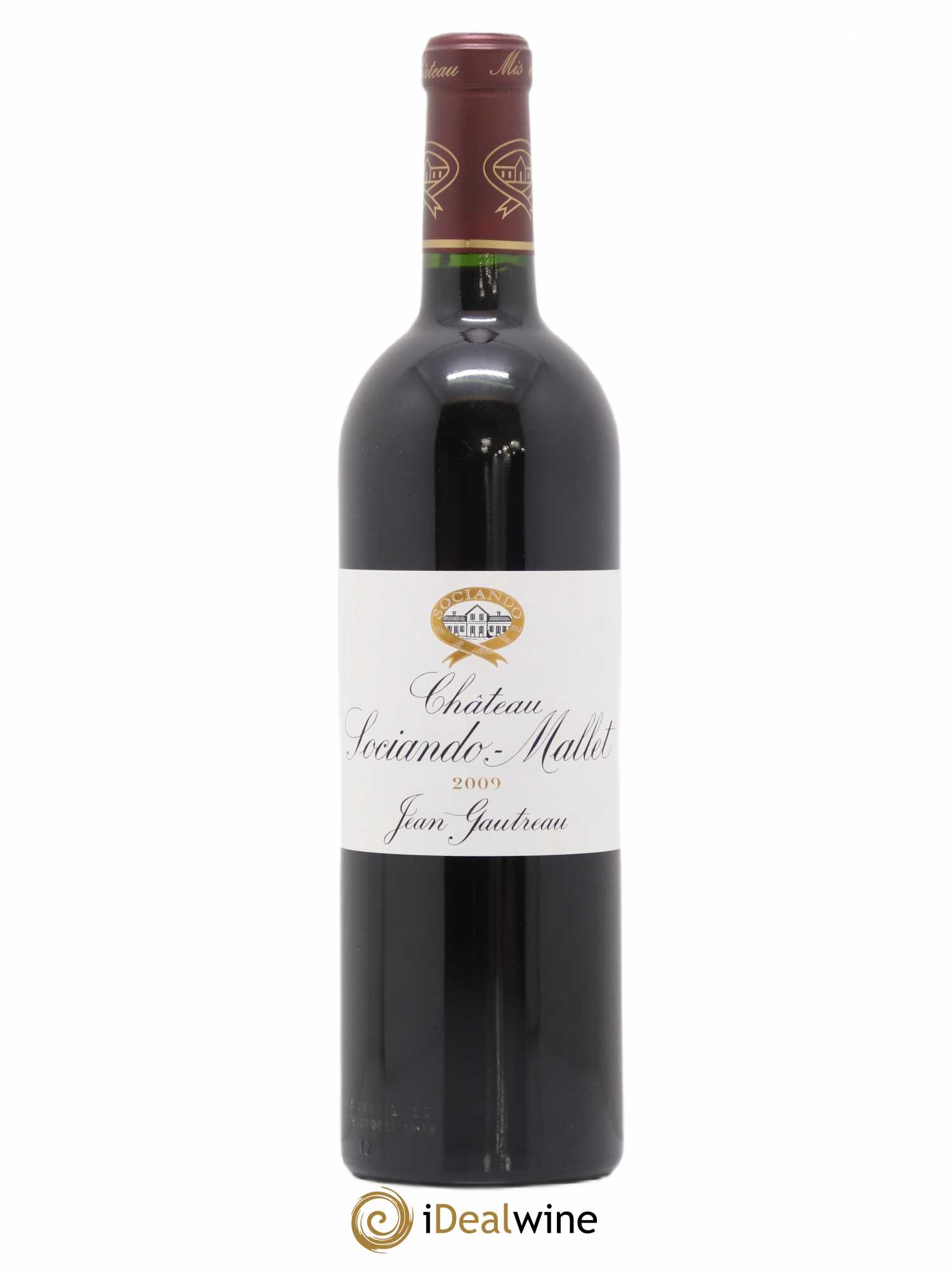 Château Sociando Mallet 2009 - Lot de 1 bouteille - 0