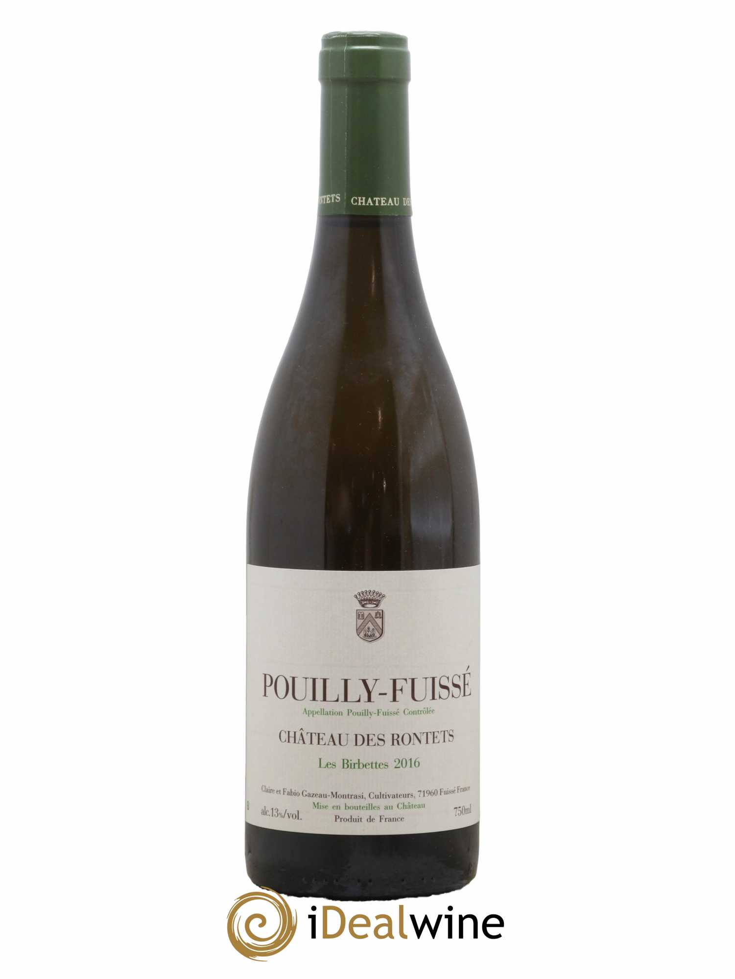 Pouilly-Fuissé Les Birbettes Château des Rontets 2016 - Lotto di 1 bottiglia - 0