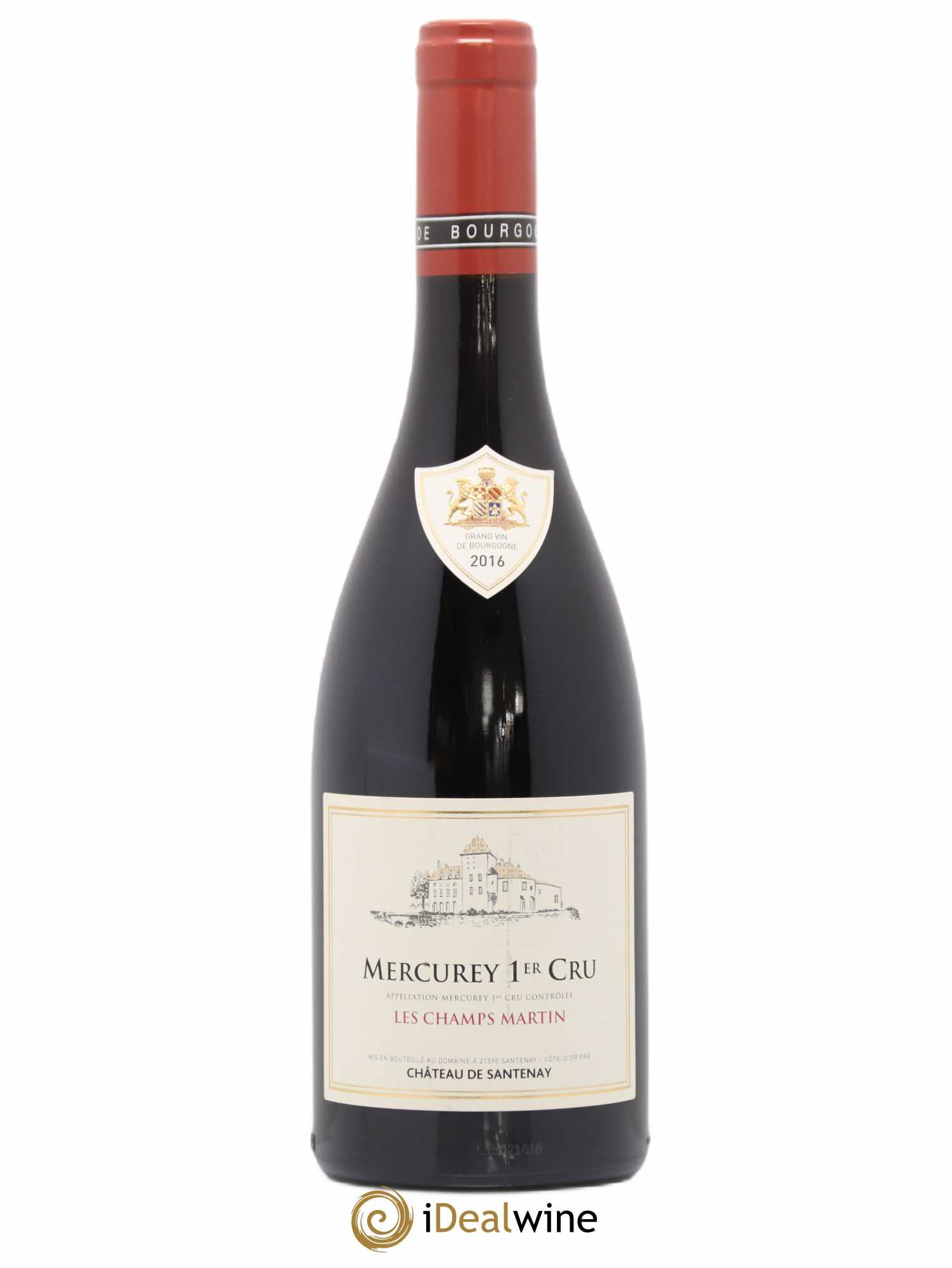 Mercurey 1er Cru Les Champs Martin Chateau De Santenay 2016 - Posten von 1 Flasche - 0