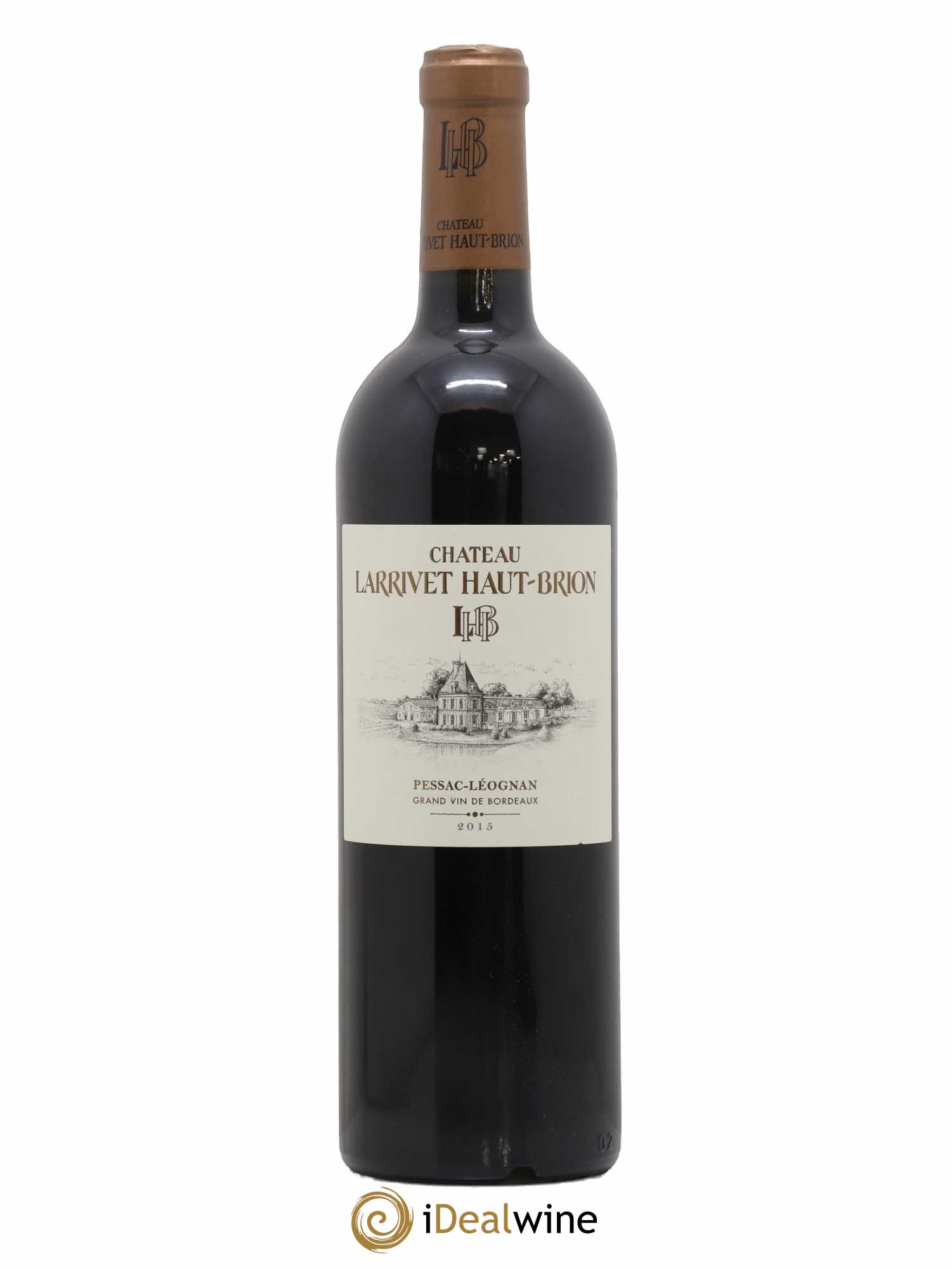 Château Larrivet Haut-Brion 2015 - Lot de 1 bouteille - 0