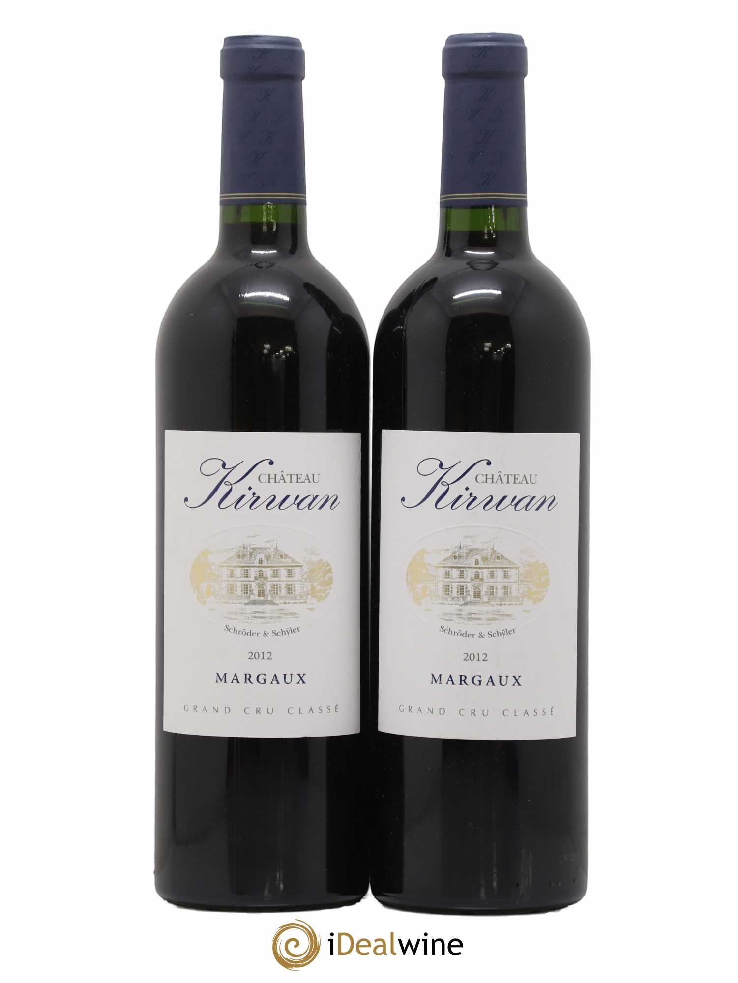 Château Kirwan 3ème Grand Cru Classé 2012 - Lot de 2 bouteilles - 0
