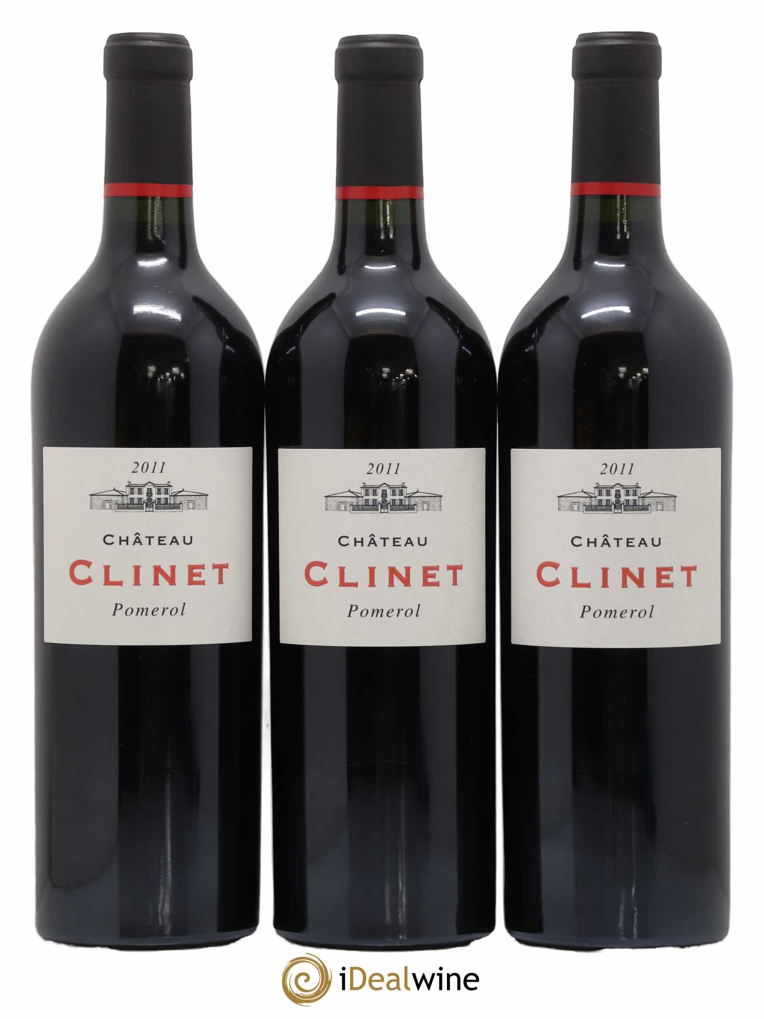 Château Clinet 2011 - Lot de 3 bouteilles - 0