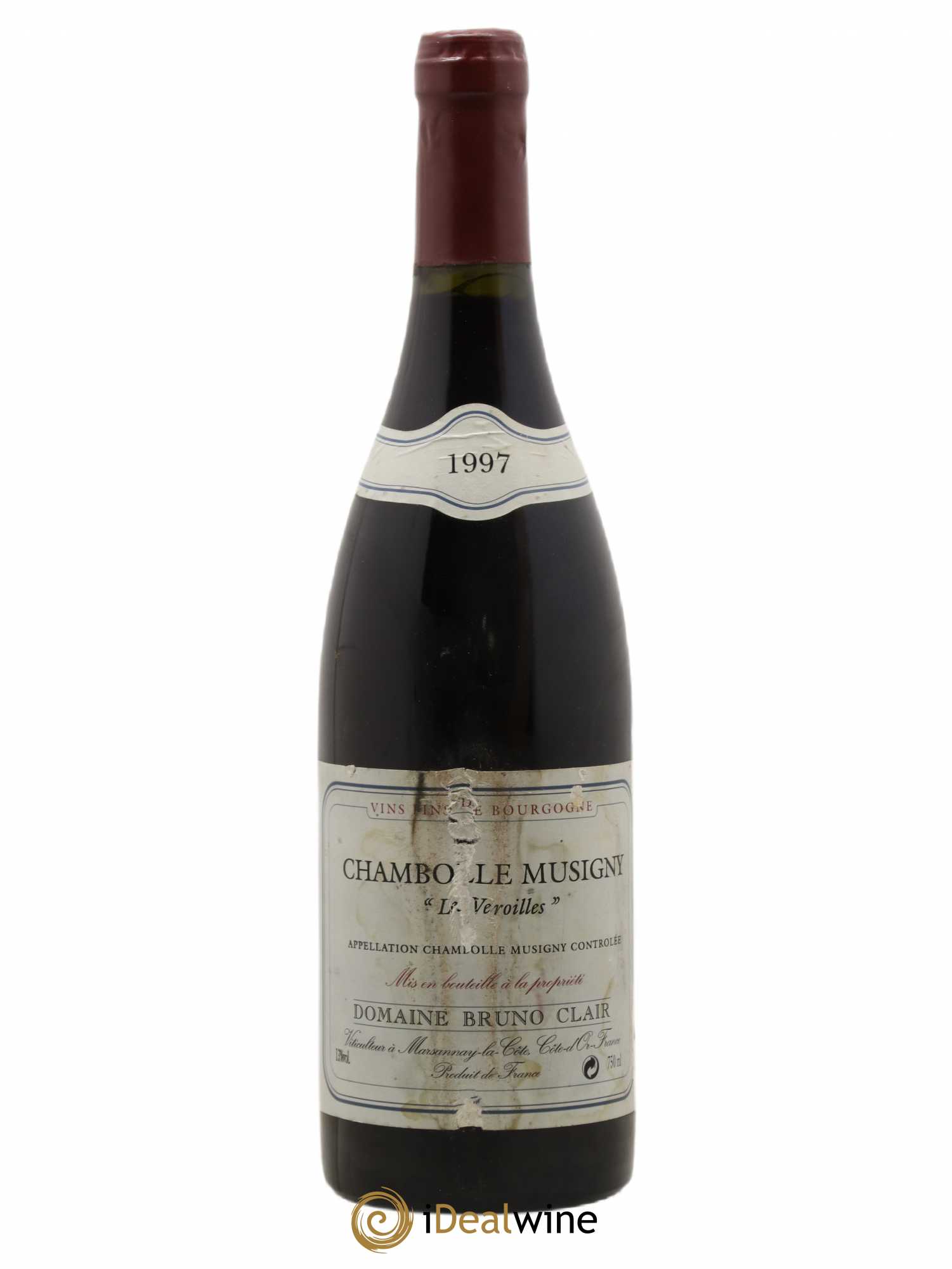 Chambolle-Musigny Les Veroilles Bruno Clair (Domaine) 1997 - Lot de 1 bouteille - 0