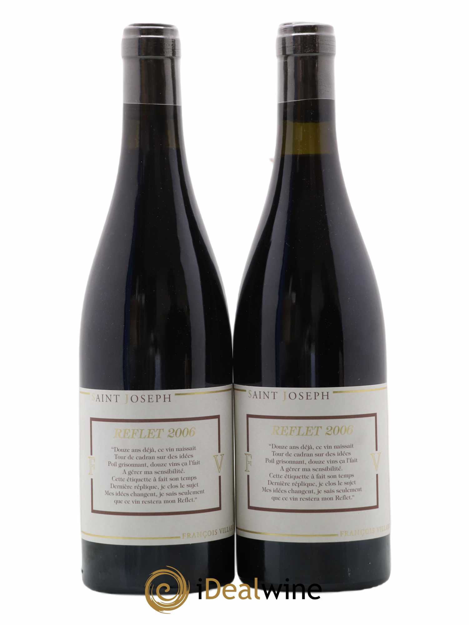 Saint-Joseph Reflet François Villard 2006 - Lot de 2 bouteilles - 0