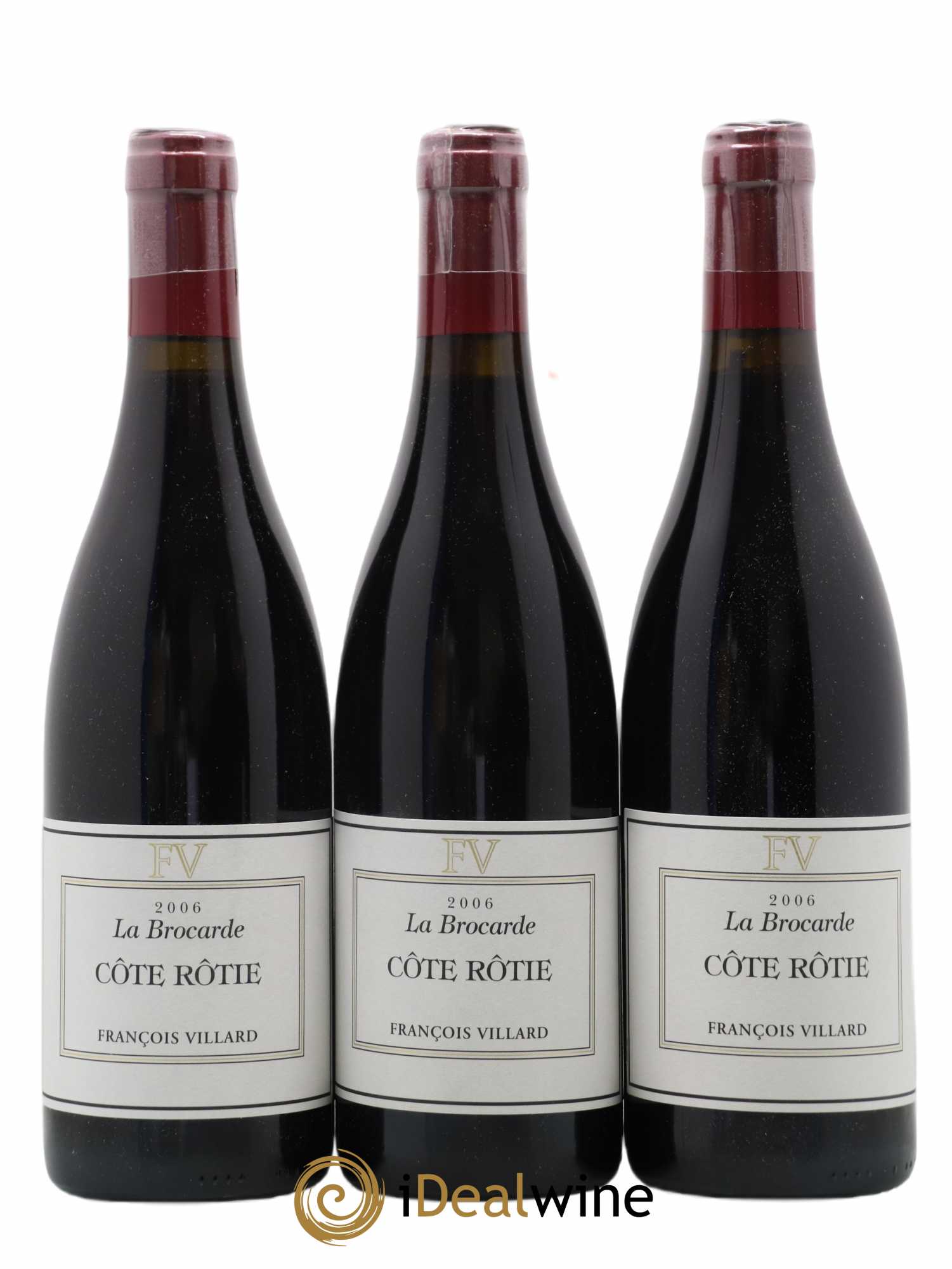 Côte-Rôtie La Brocarde François Villard 2006 - Lot de 3 bouteilles - 0