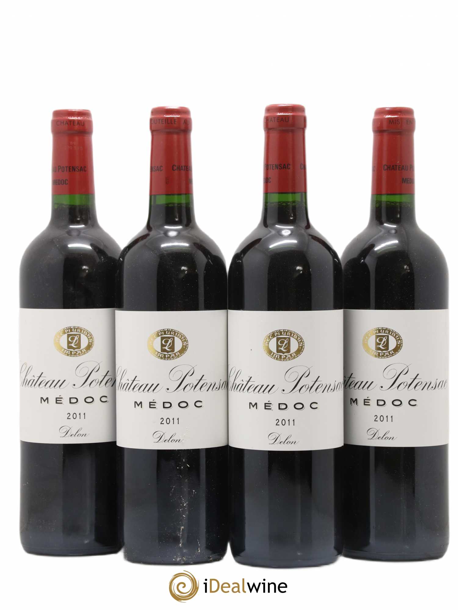 Château Potensac 2011 - Lot de 4 bouteilles - 0