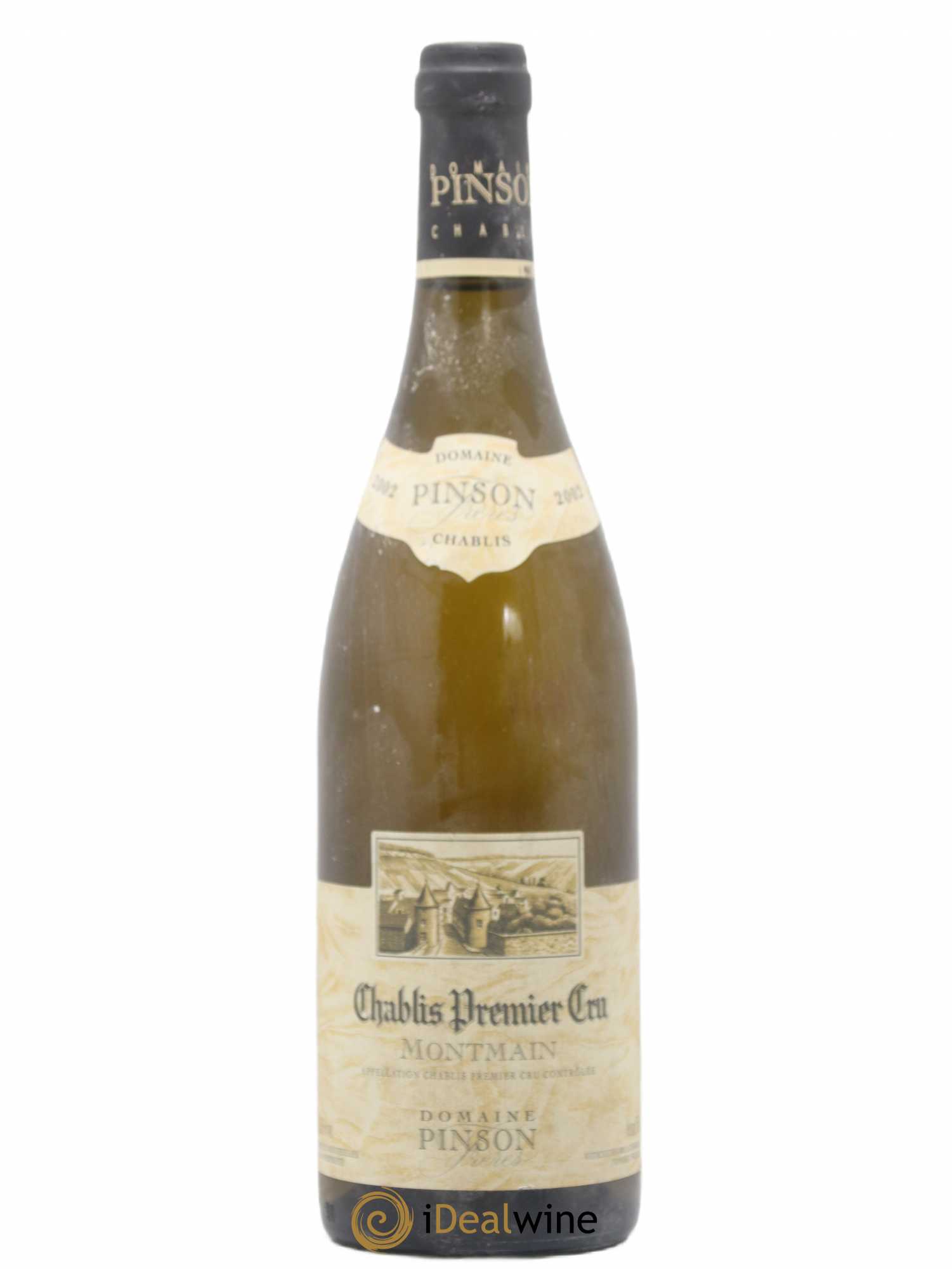 Chablis 1er Cru Montmain Pinson Frères (Domaine) 2002 - Posten von 1 Flasche - 0