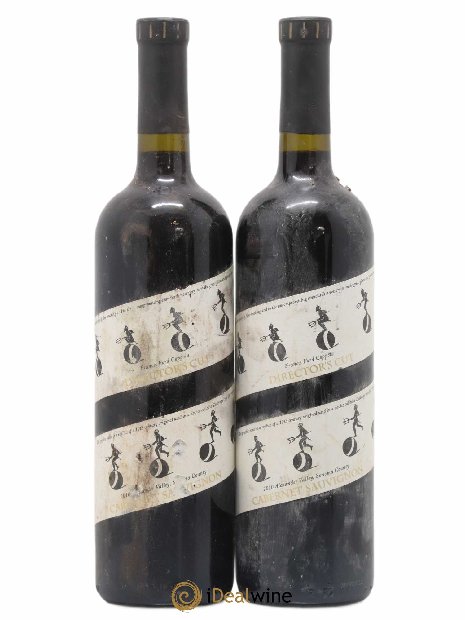 USA Alexander Valley Cabernet Sauvignon Director's cut Francis Ford Coppola 2010 - Posten von 2 Flaschen - 0
