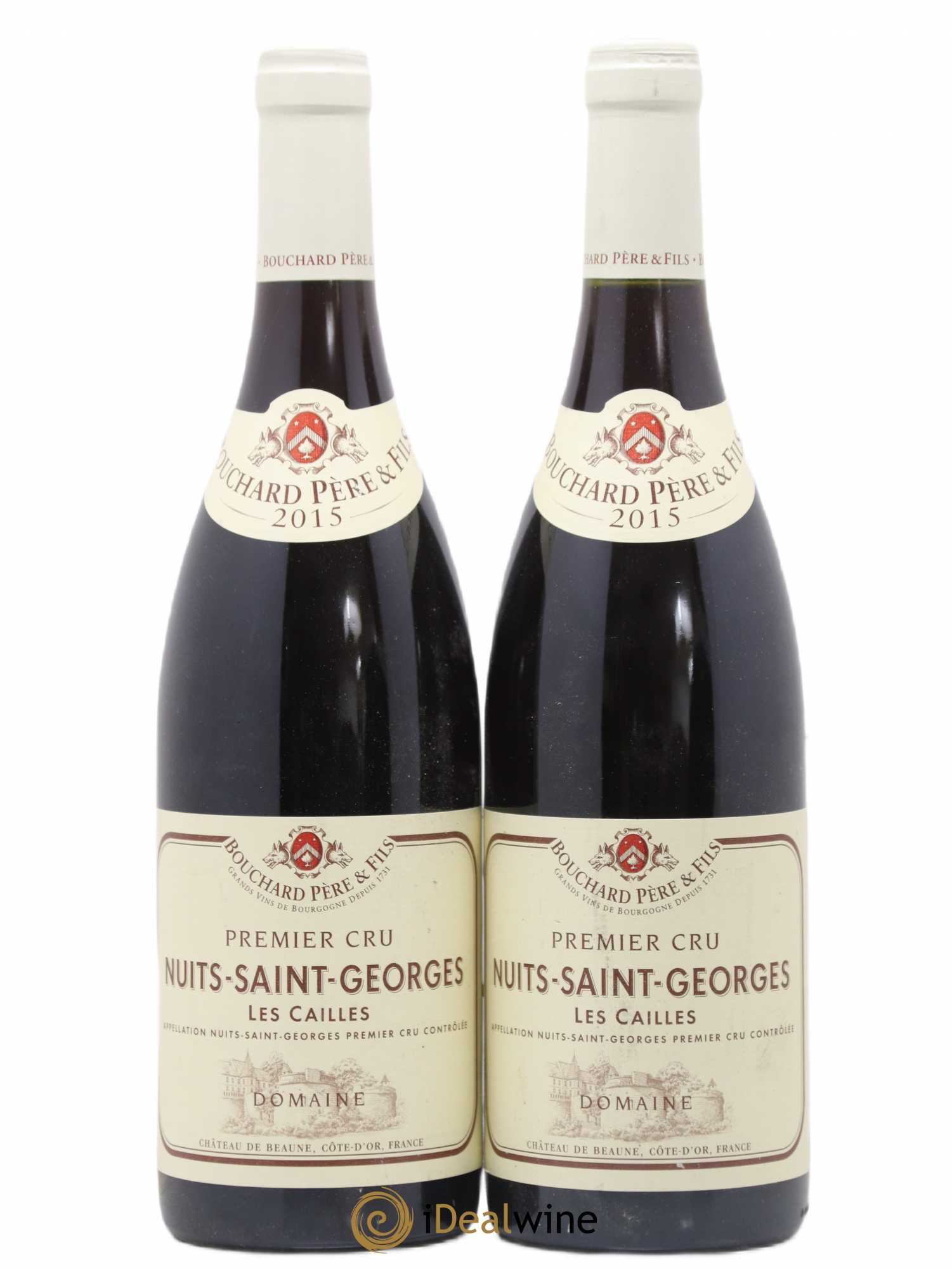 Nuits-Saint-Georges 1er Cru Les Cailles Bouchard Père & Fils 2015 - Lot de 2 bouteilles - 0
