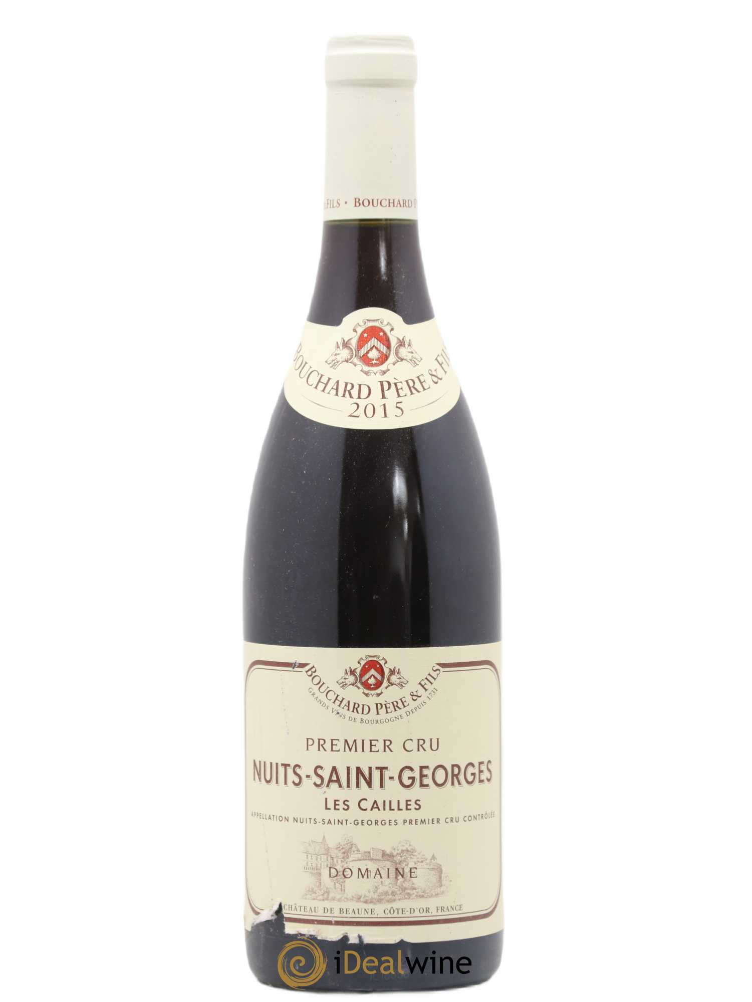 Nuits-Saint-Georges 1er Cru Les Cailles Bouchard Père & Fils 2015 - Lot de 1 bouteille - 0