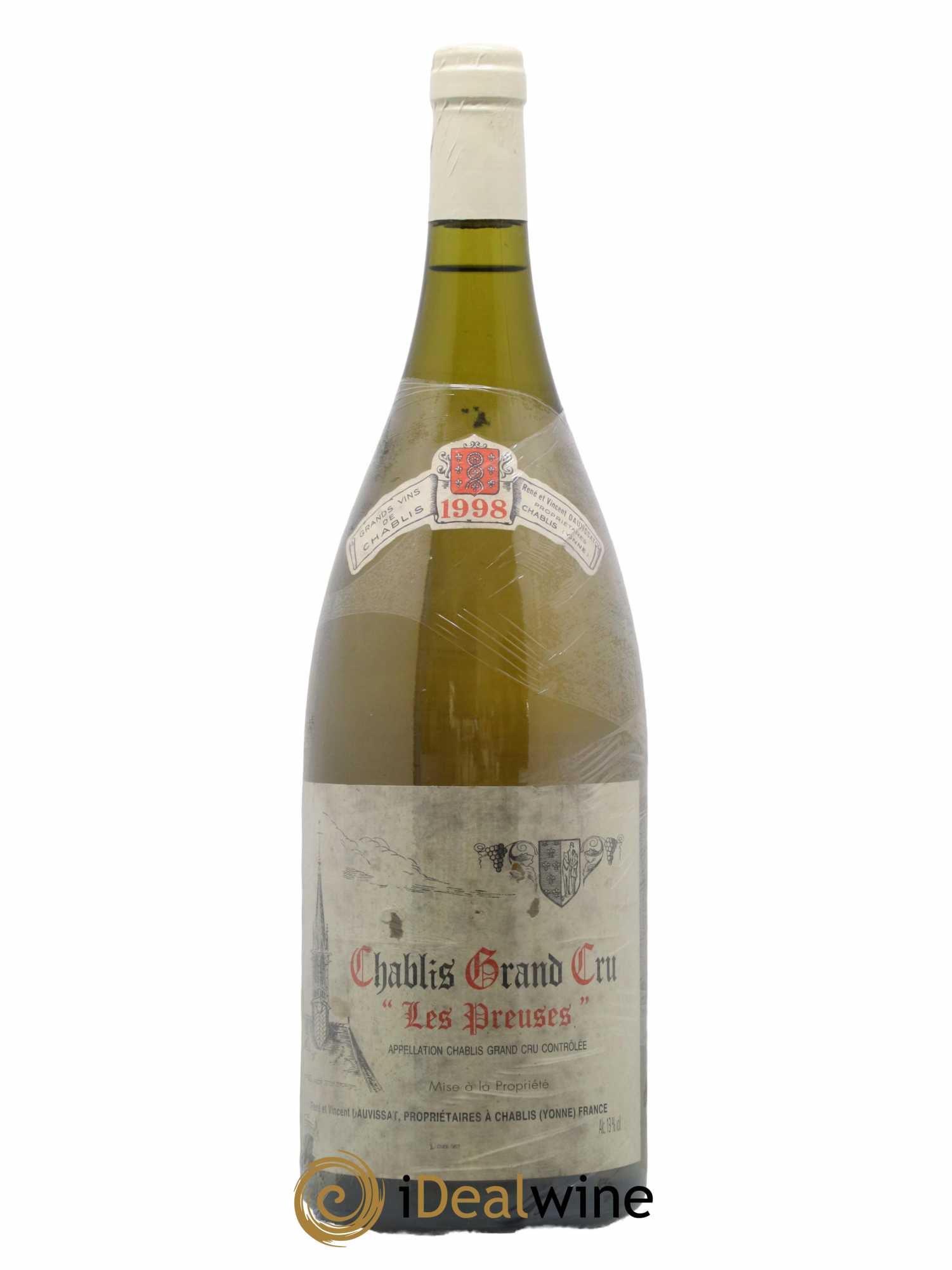 Chablis Grand Cru Les Preuses Vincent Dauvissat (Domaine) 1998 - Lot de 1 magnum - 0
