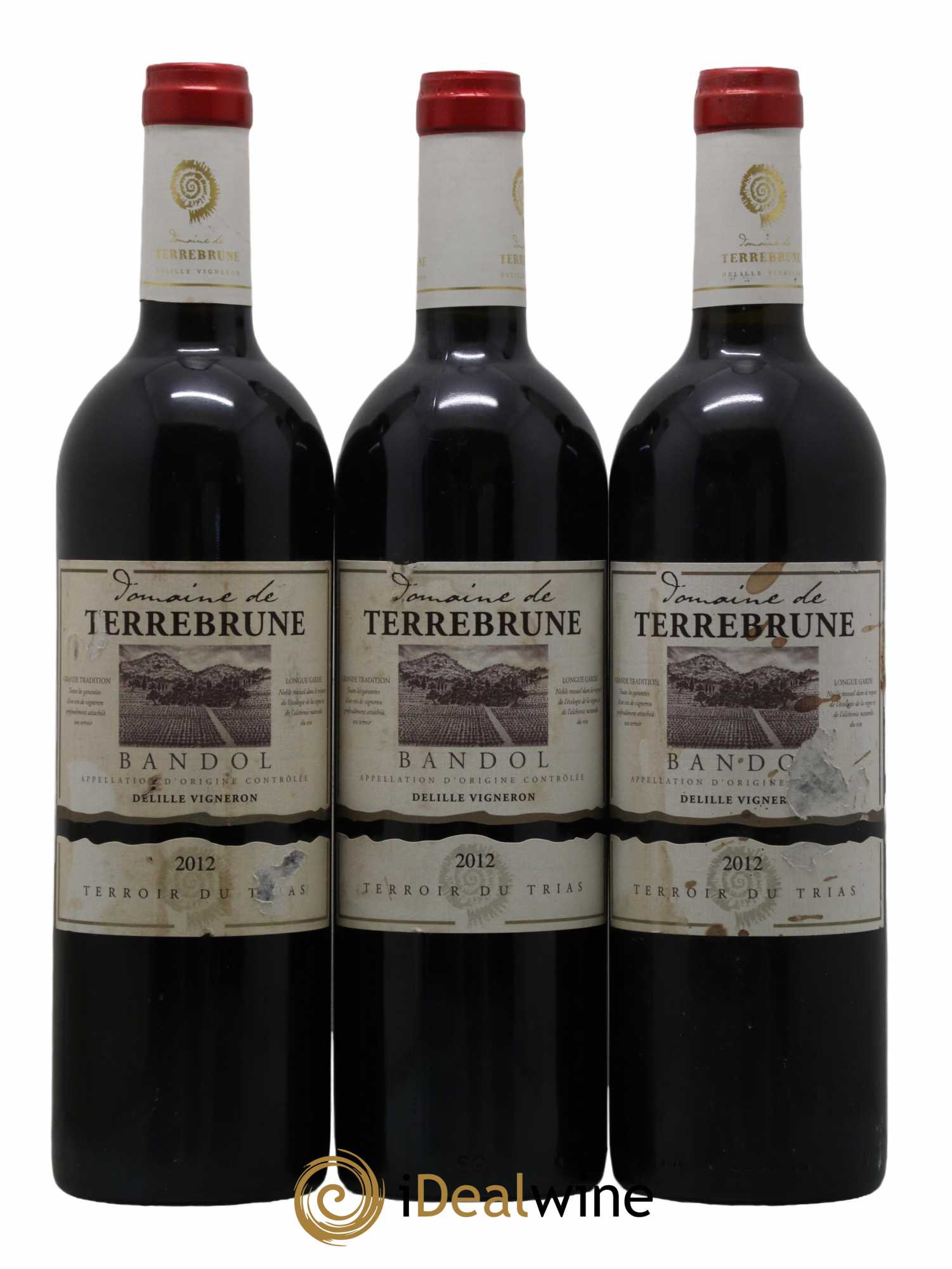 Bandol Terrebrune (Domaine de) 2012 - Lot de 3 bouteilles - 0