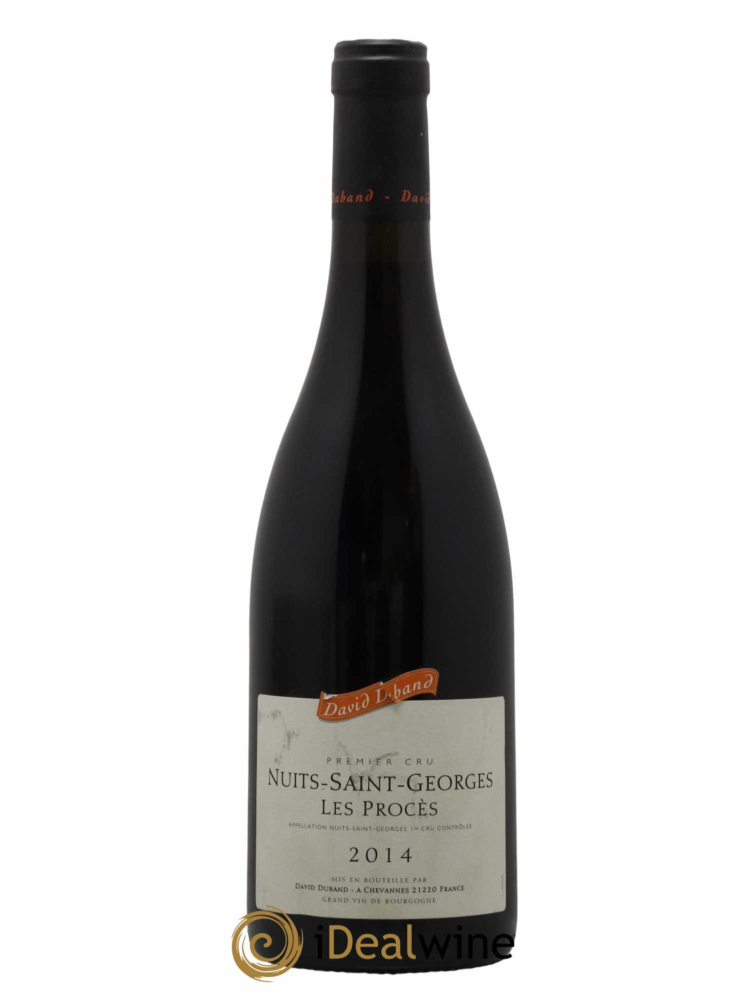 Nuits-Saint-Georges 1er Cru Les Procès David Duband (Domaine) 2014 - Lot de 1 bouteille - 0