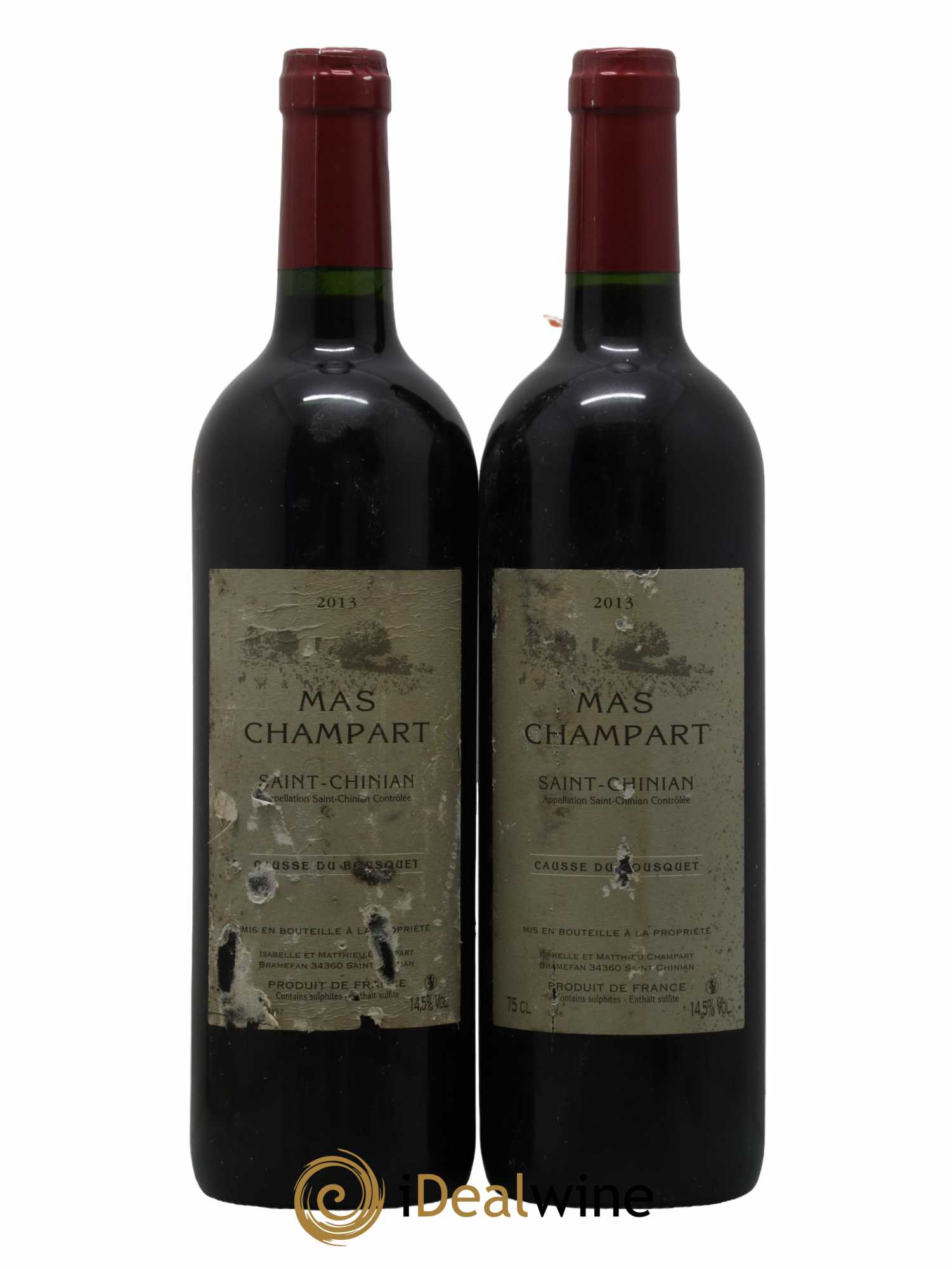 Saint-Chinian Mas Champart Causse du Bousquet Isabelle et Mathieu Champart 2013 - Lot de 2 bouteilles - 0
