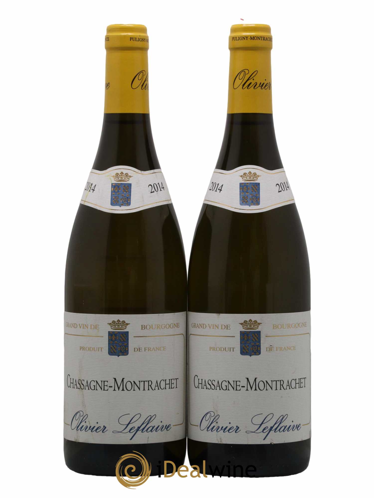 Chassagne-Montrachet Olivier Leflaive 2014 - Lot de 2 bouteilles - 0