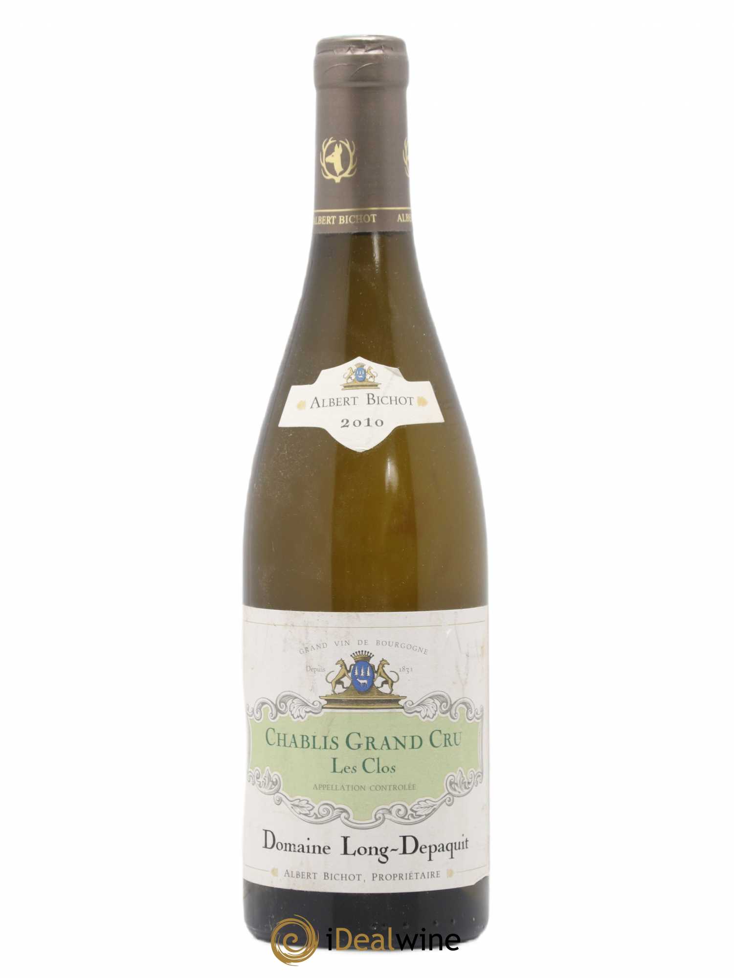 Chablis Grand Cru Les Clos Long Depaquit - Albert Bichot (Domaine) Les Clos Bichot 2010 - Posten von 1 Flasche - 0