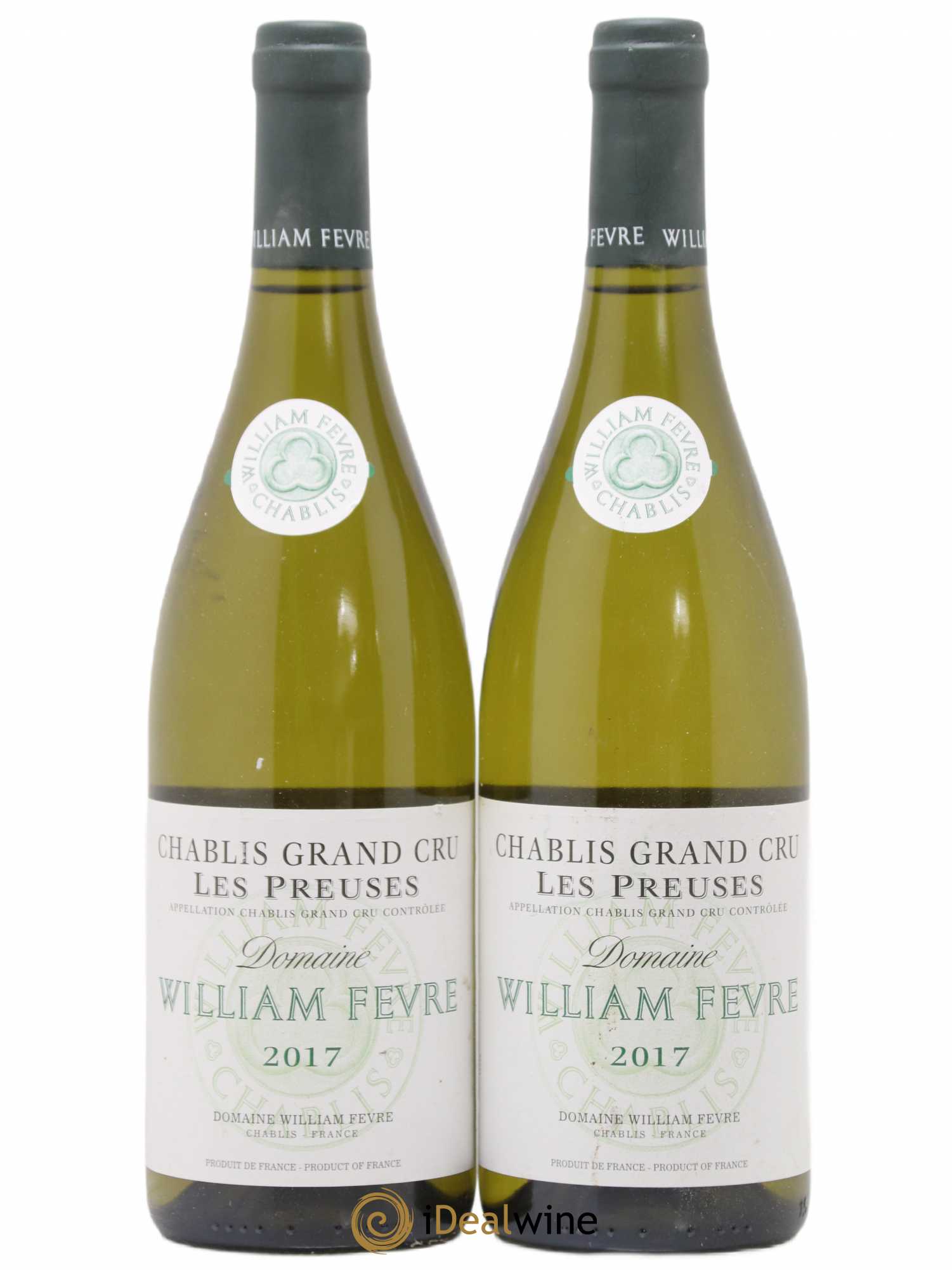 Chablis Grand Cru les Preuses William Fèvre 2017 - Lot de 2 bouteilles - 0