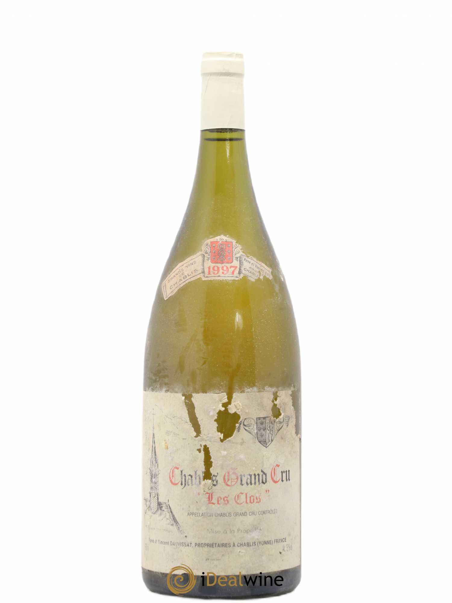 Chablis Grand Cru Les Clos Vincent Dauvissat (Domaine) 1997 - Lot de 1 magnum - 0
