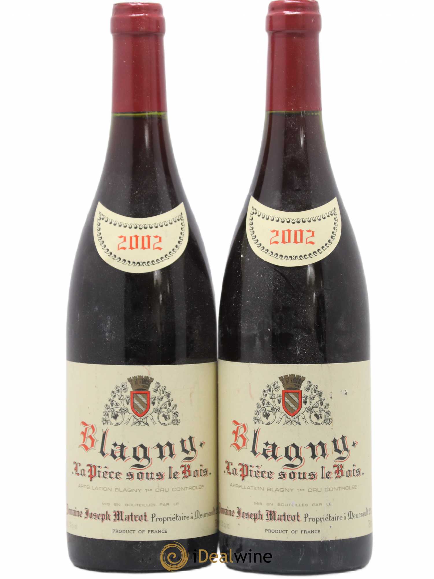 Blagny 1er Cru La Pièce sous le Bois Matrot (Domaine) 2002 - Lot de 2 bouteilles - 0