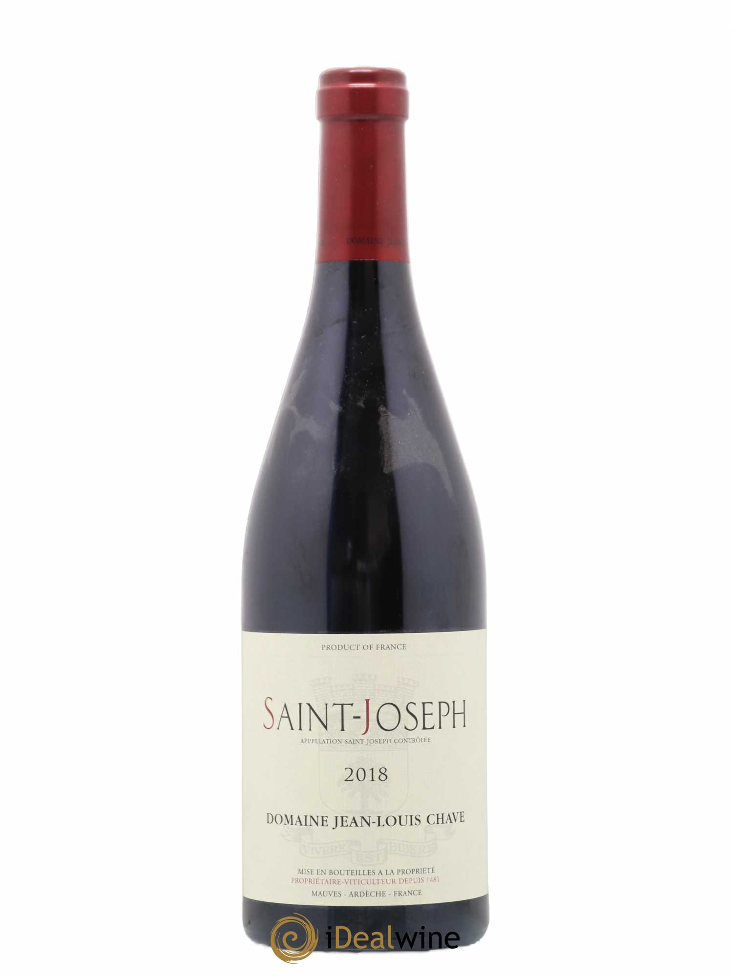 Saint-Joseph Jean-Louis Chave 2018 - Lot de 1 bouteille - 0