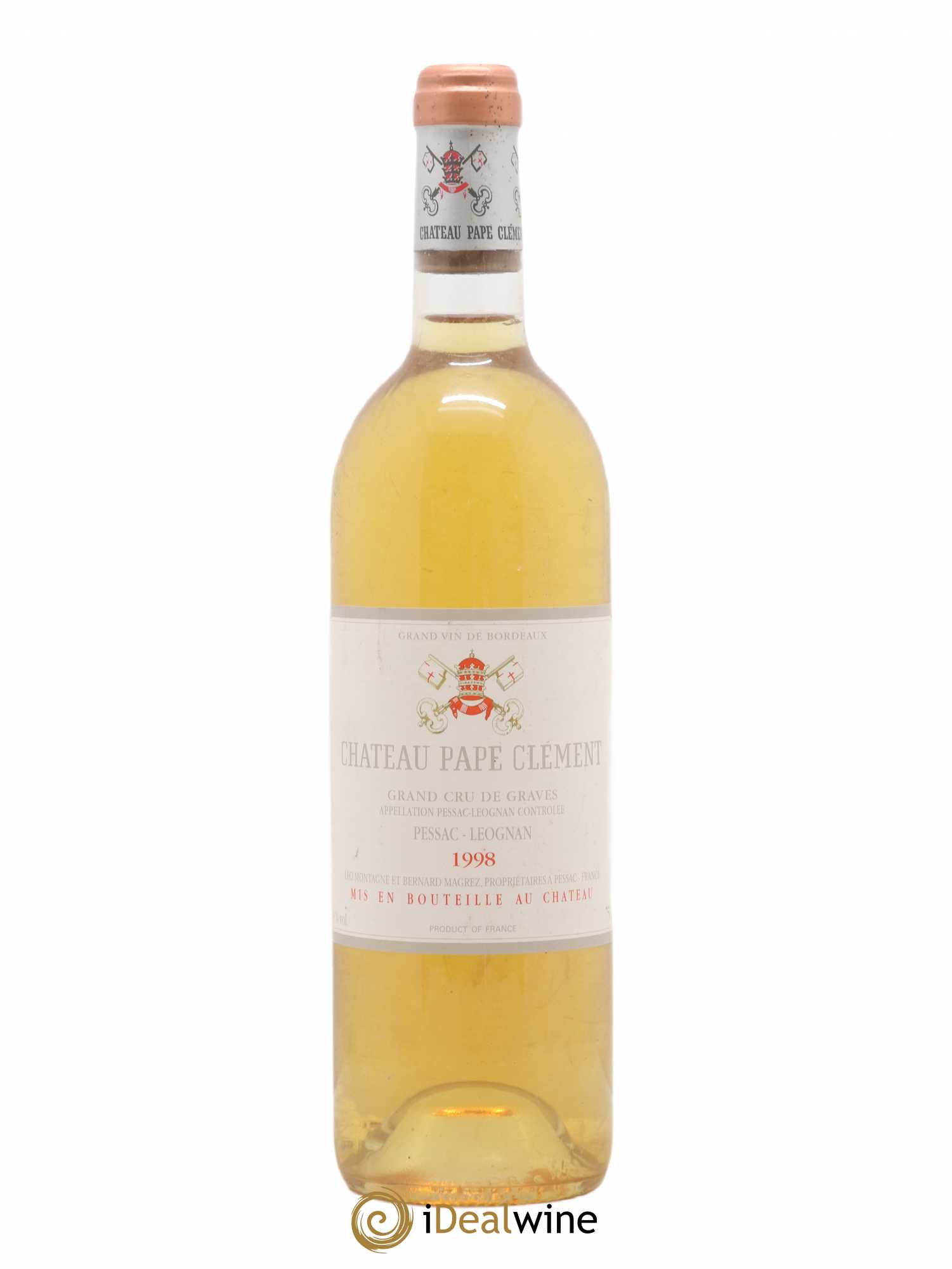 Château Pape Clément 1998 - Lot de 1 bouteille - 0