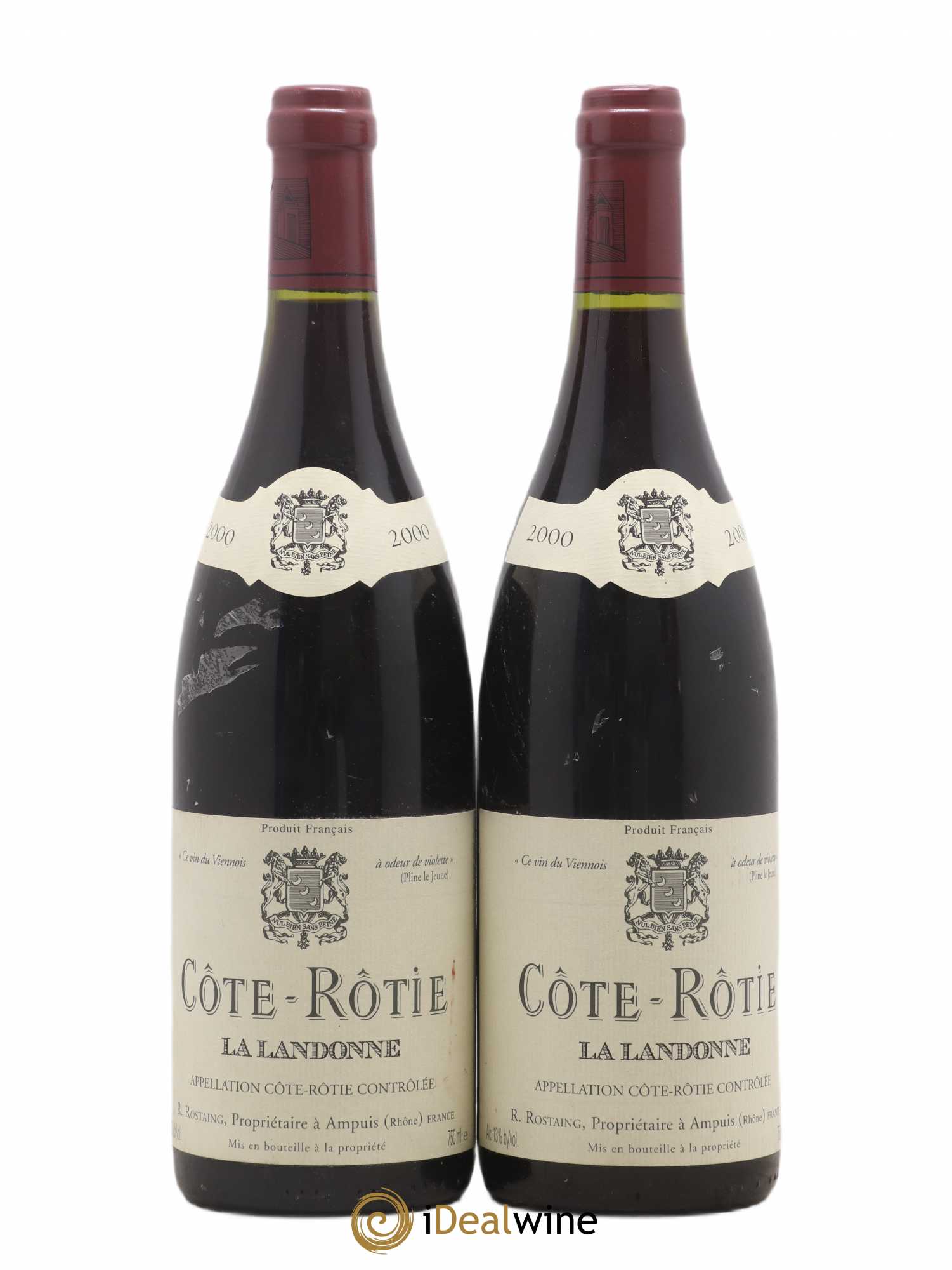 Côte-Rôtie La Landonne René Rostaing 2000 - Posten von 2 Flaschen - 0