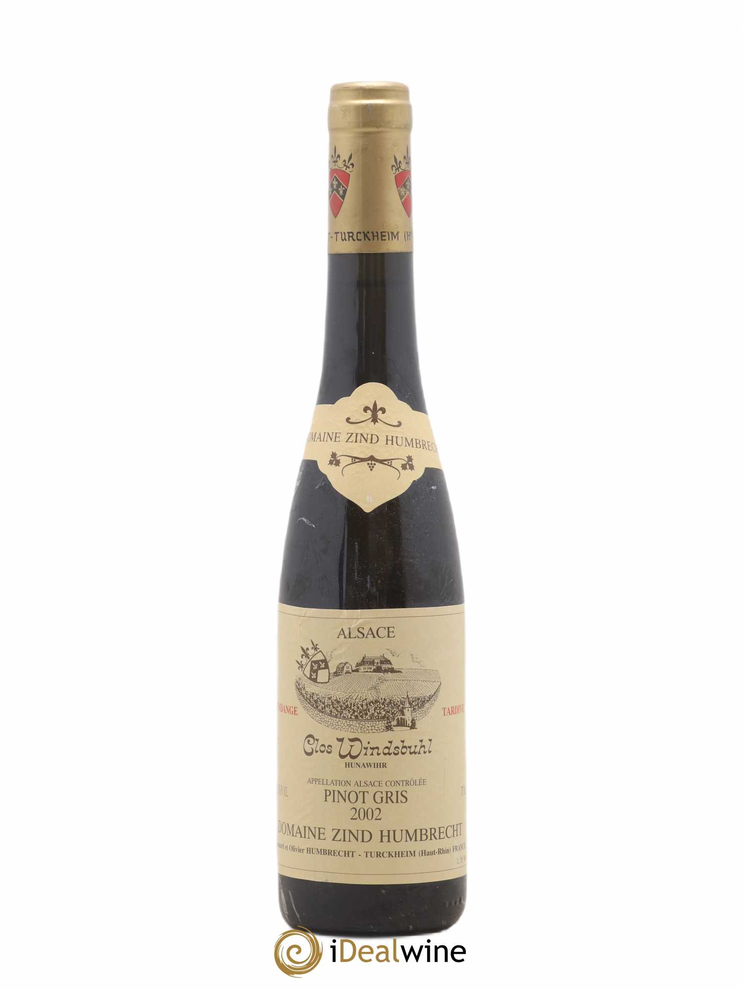 Alsace Pinot Gris (anciennement Tokay) Vendanges Tardives Clos Windsbuhl Zind-Humbrecht (Domaine) 2002 - Posten von 1 Demi-Flasche - 0