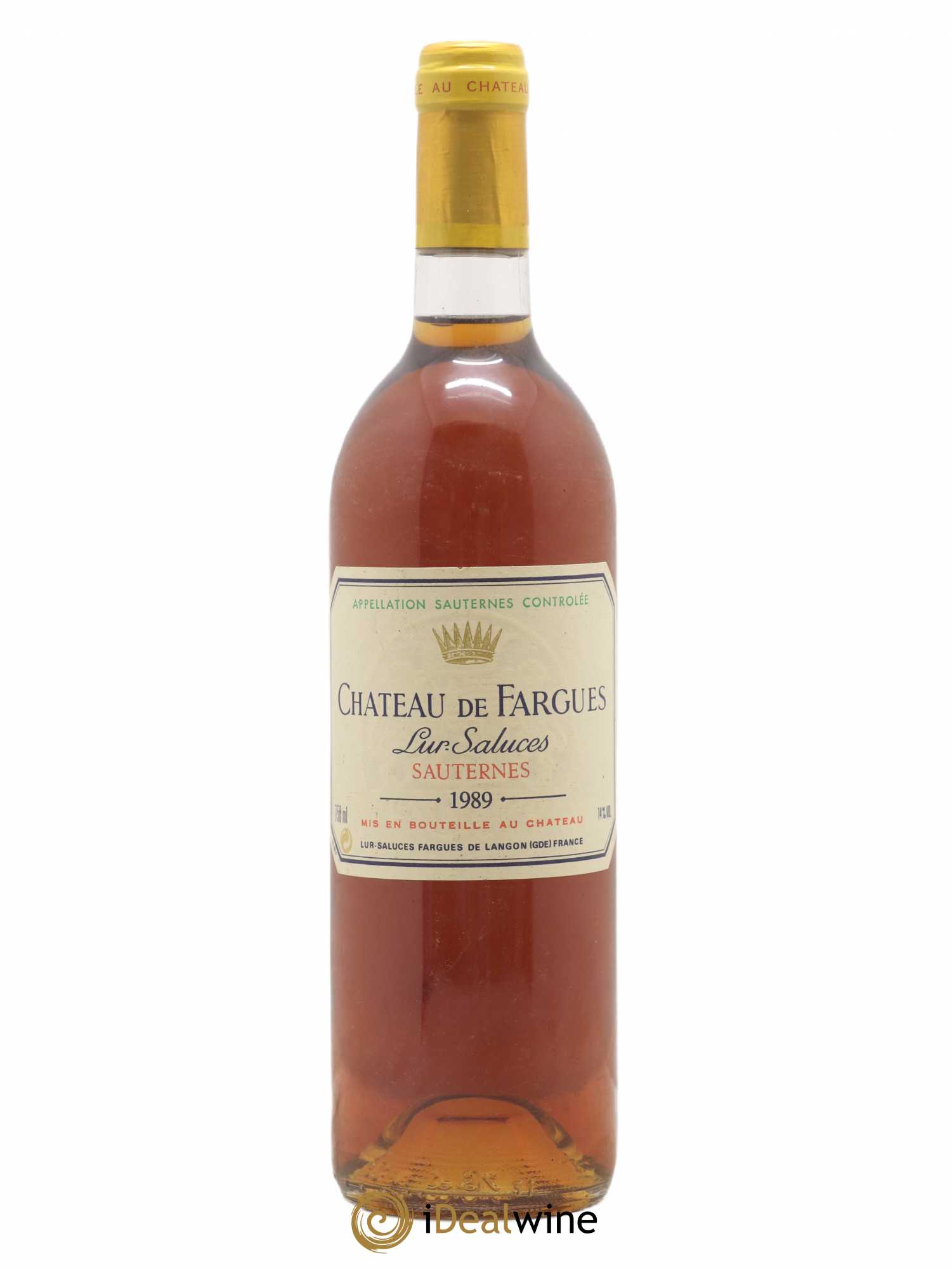 Château de Fargues 1989 - Lotto di 1 bottiglia - 0