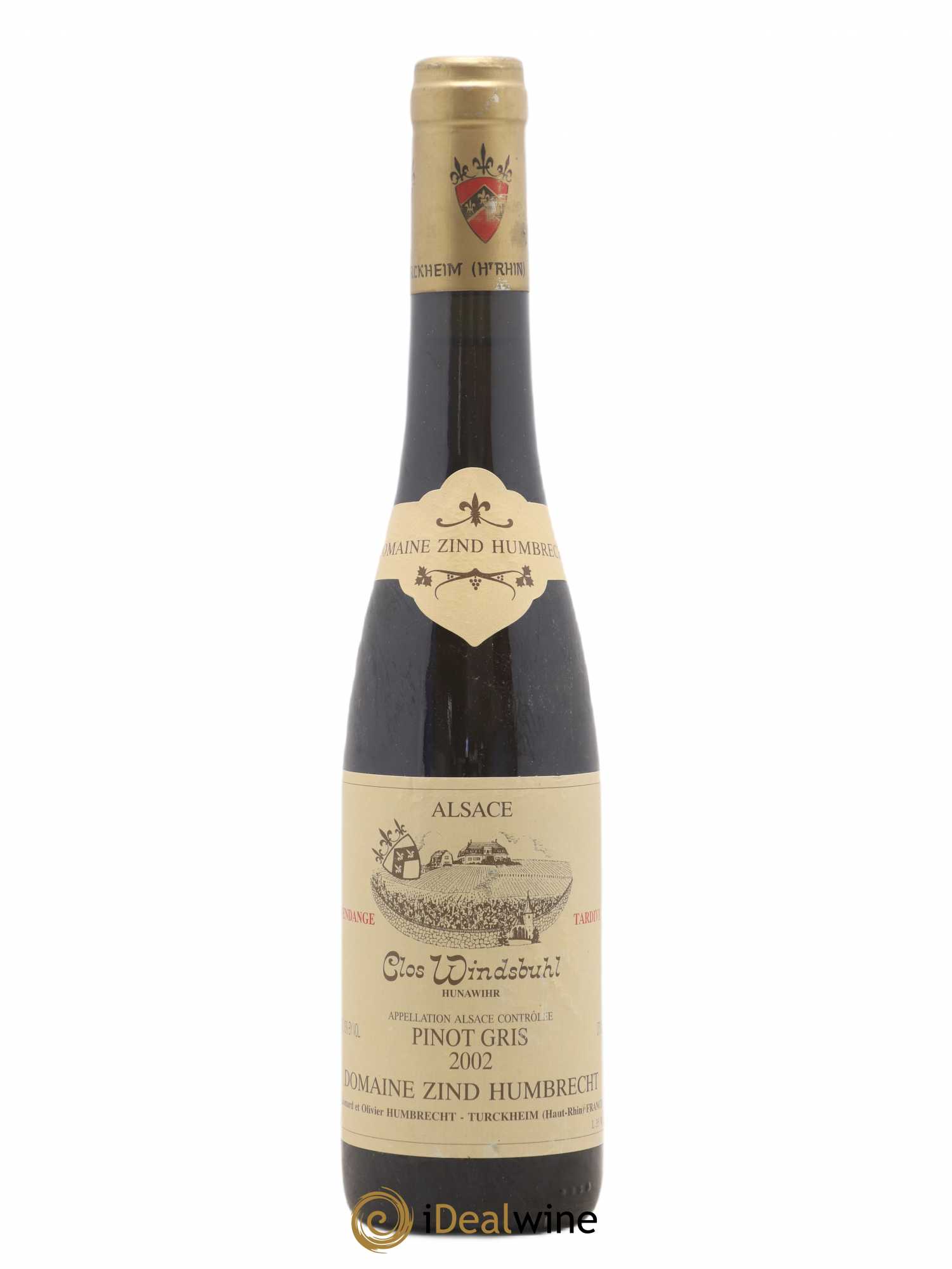 Alsace Pinot Gris (anciennement Tokay) Vendanges Tardives Clos Windsbuhl Zind-Humbrecht (Domaine) 2002 - Posten von 1 Demi-Flasche - 0