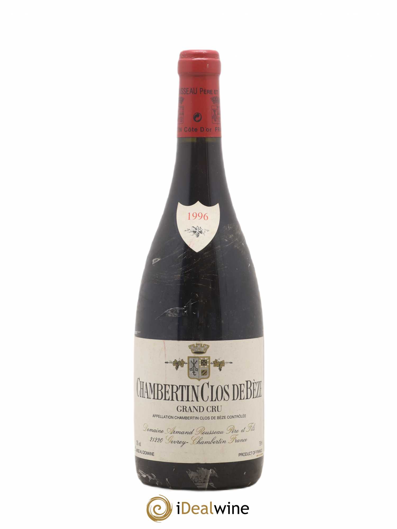 Chambertin Clos de Bèze Grand Cru Armand Rousseau (Domaine) 1996 - Lot de 1 bouteille - 0