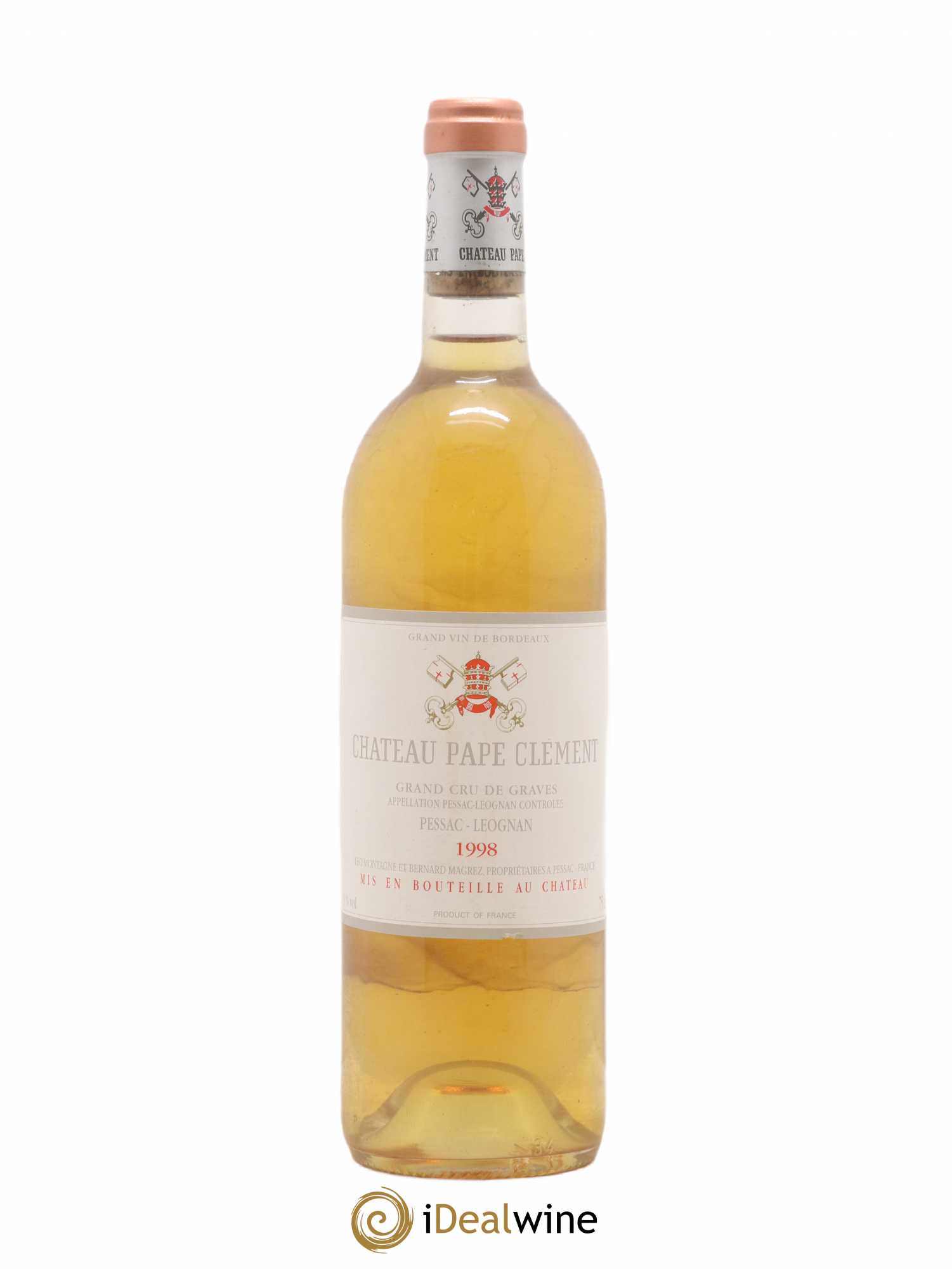 Château Pape Clément 1998 - Lot de 1 bouteille - 0