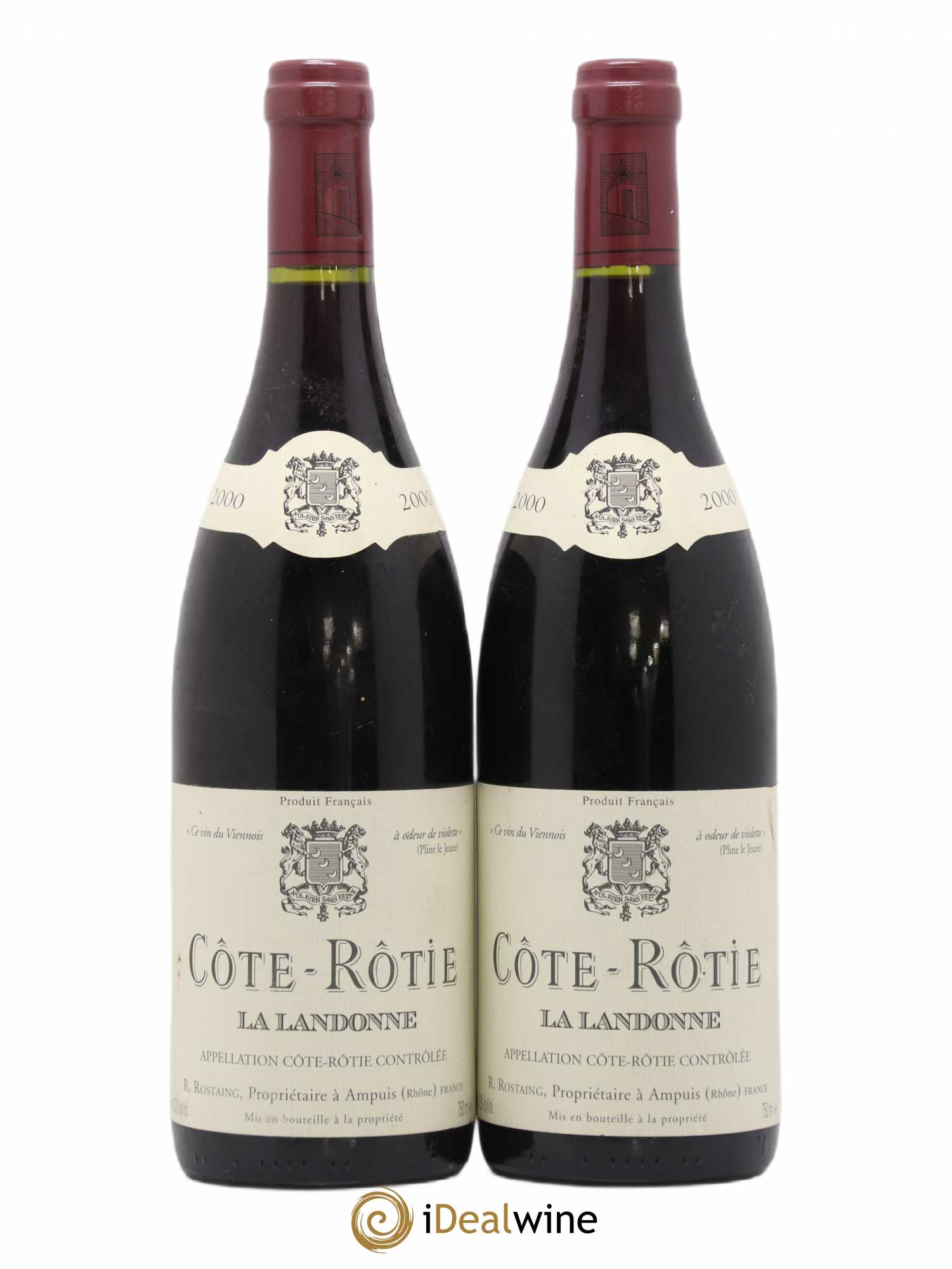 Côte-Rôtie La Landonne René Rostaing 2000 - Posten von 2 Flaschen - 0