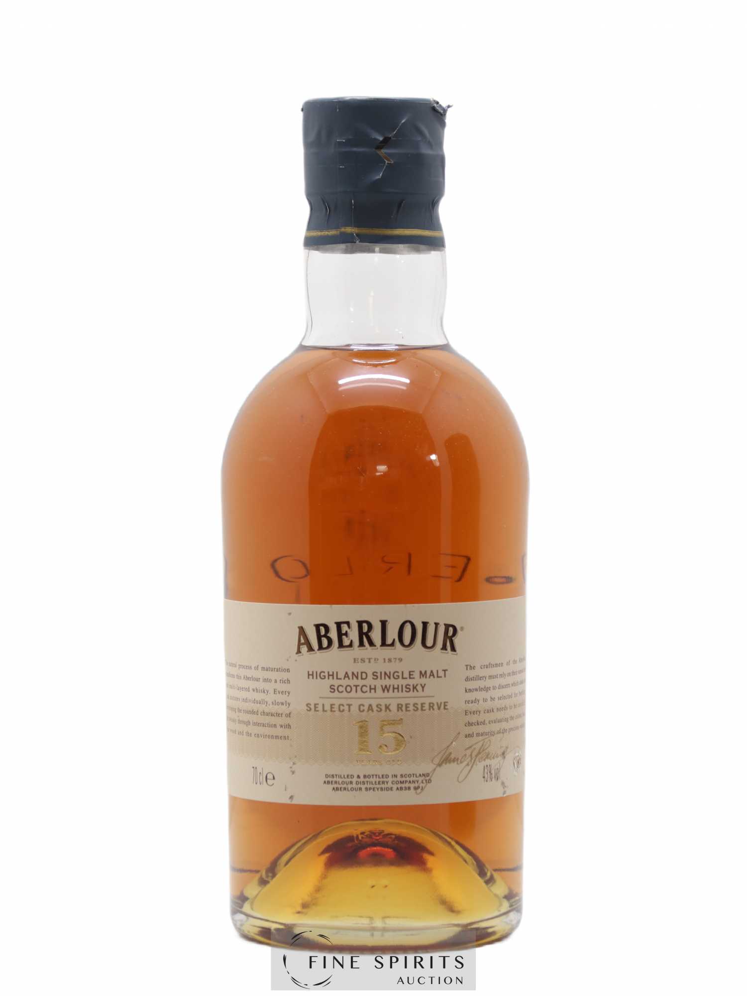 Aberlour 15 years Of. Select Cask Reserve - Lot of 1 bottle - 1