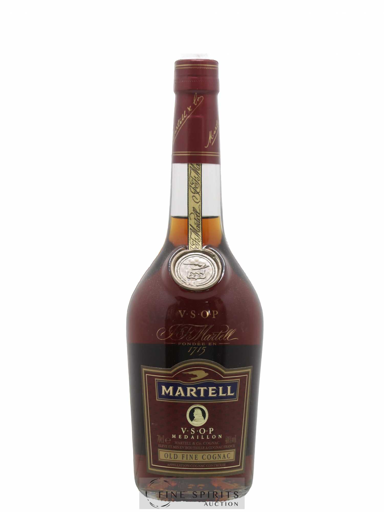 Martell Of. V.S.O.P. Médaillon - Lot de 1 bouteille - 1