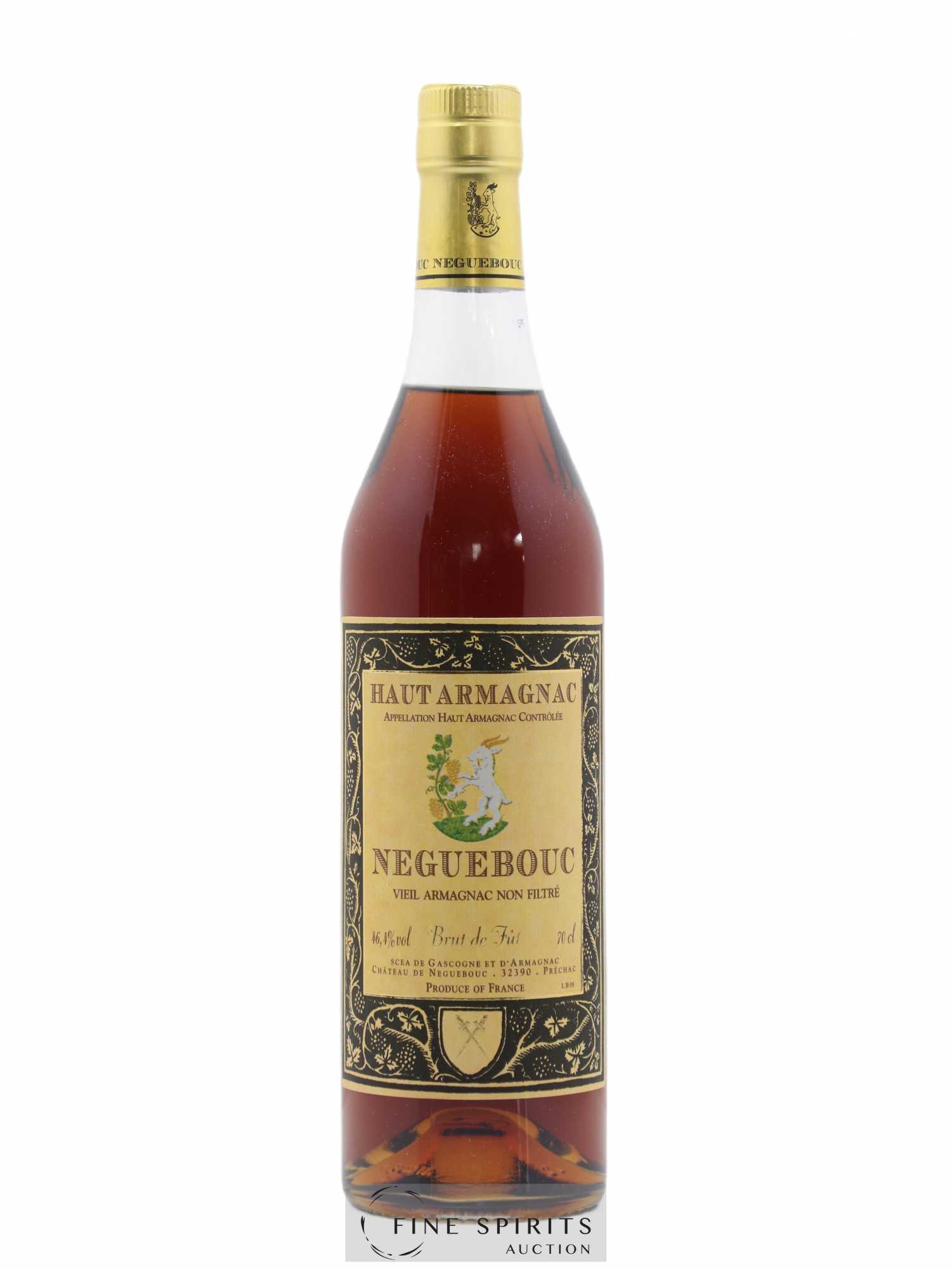 Neguebouc Of. Brut de fût - Lot de 1 bouteille - 0